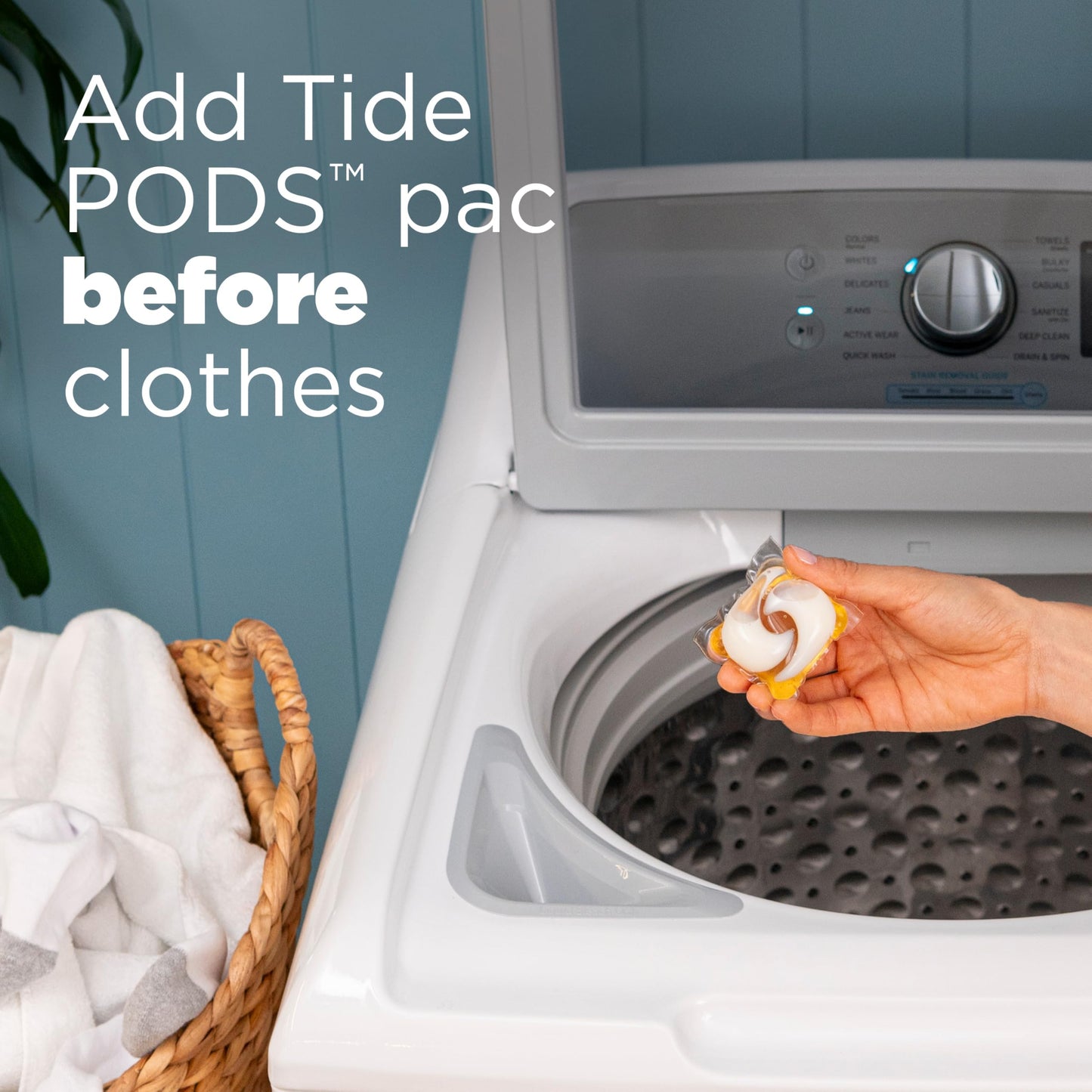 Tide PODS Free and Gentle Coldwater Laundry Detergent Pacs, 45 Count, Hypoallergenic Laundry Detergent Pacs 🍁 All In One Marketplace Canada