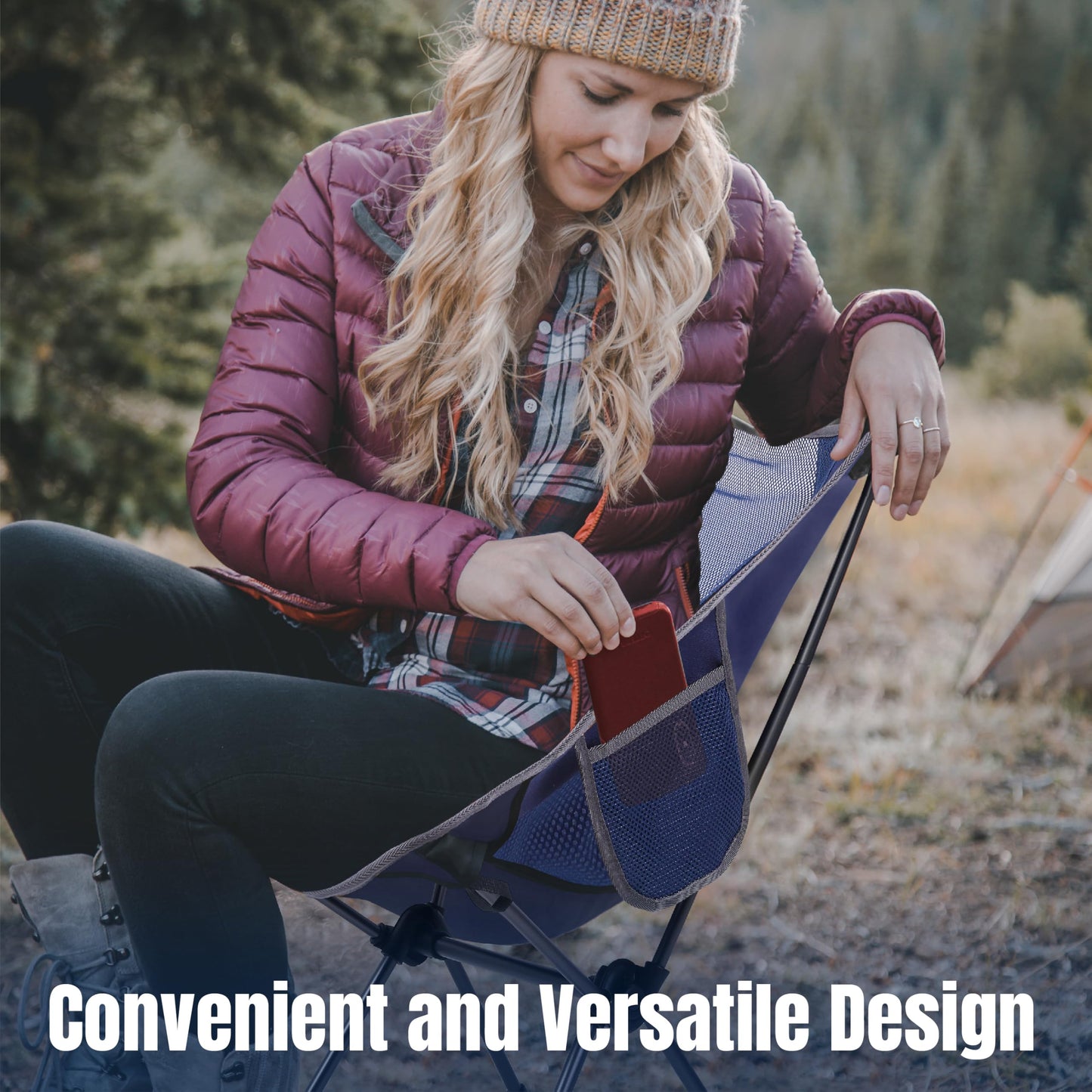 TREKOLOGY lightweight Camping Chairs for Adults - Compact & Ultralight Portablefor for Outdoor Adventures, Hiking, Backpacking – Comfortable Chaise Camping Compacte & Durable YIZI GO Chaise de Camping 🍁 All In One Marketplace Canada