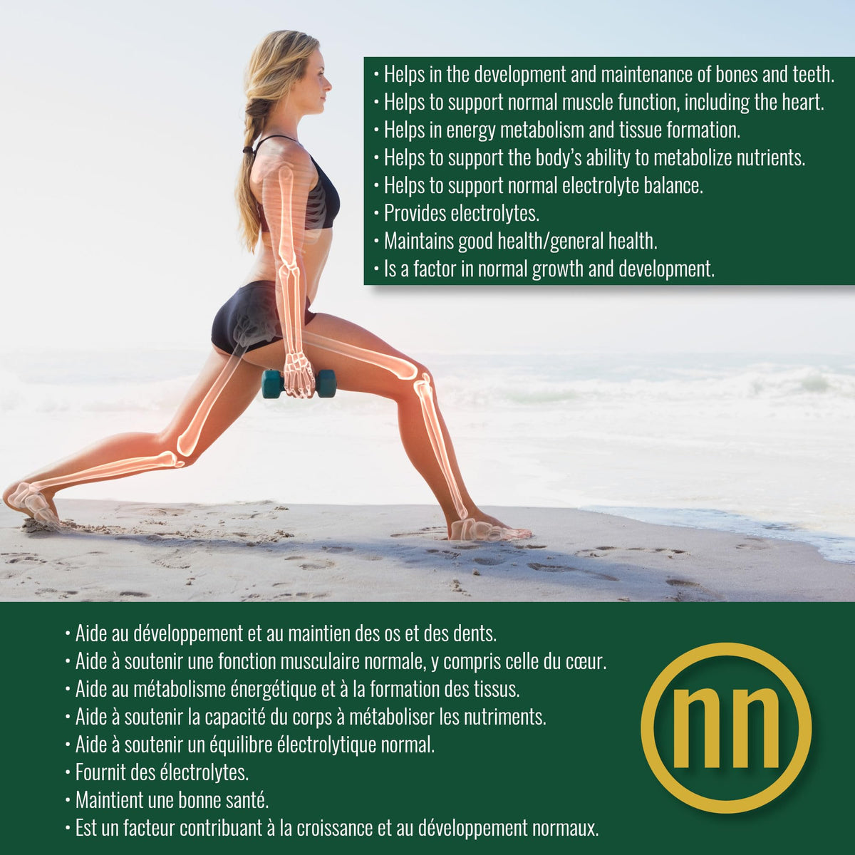 Magnesium Glycinate 100 mg Capsules (Elemental) from Non-Buffered Fully Chelated 100% Magnesium Bisglycinate - 124 High-Absorption Capsules with No Additives - Made in Canada - Nutritionn 🍁 All In One Marketplace Canada