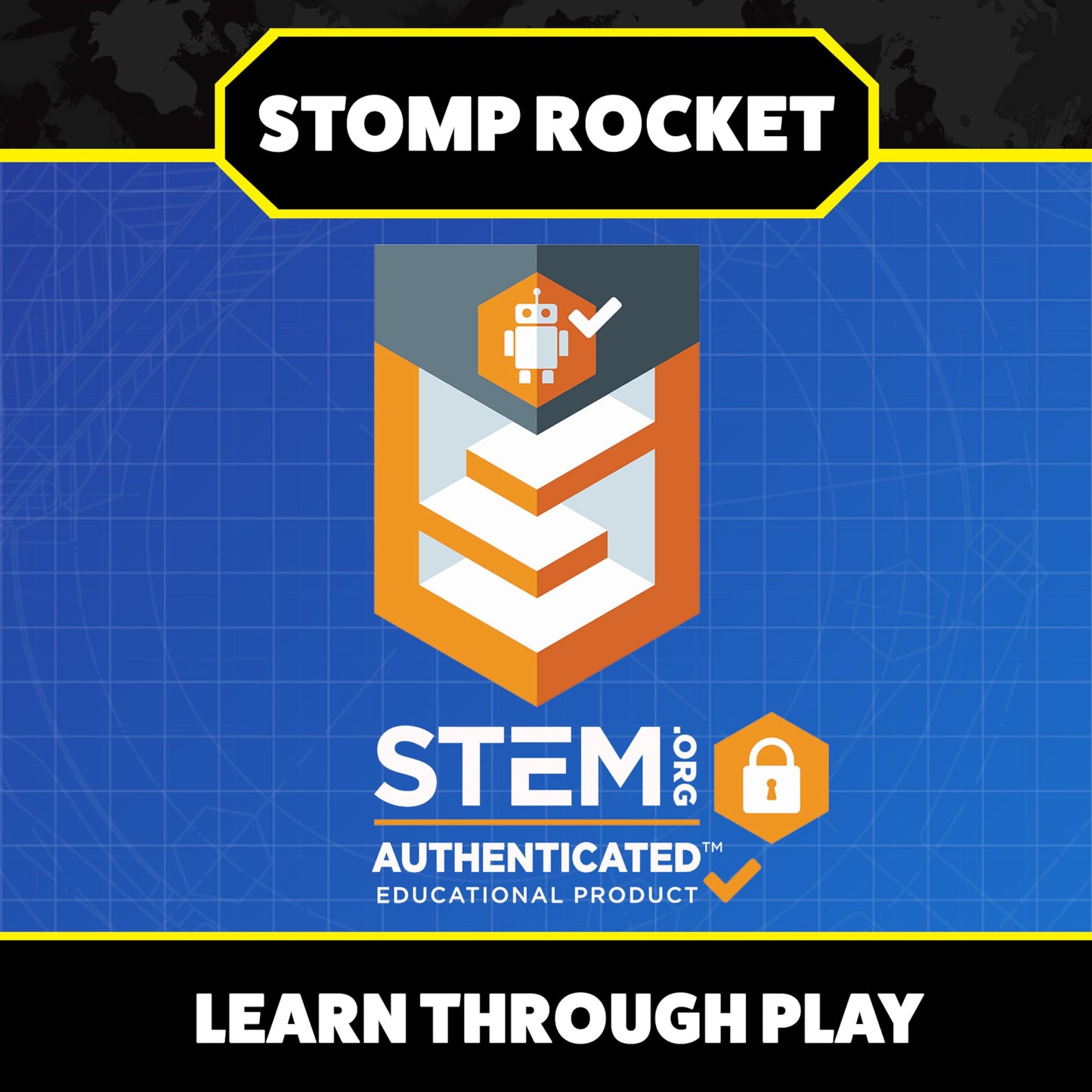 The Original Stomp Rocket Dueling Rockets Launcher, 4 Rockets and Toy Rocket Launcher - Outdoor Rocket STEM Gift for Boys and Girls Ages 6 Years and Up - Great for Outdoor Play 🍁 All In One Marketplace Canada