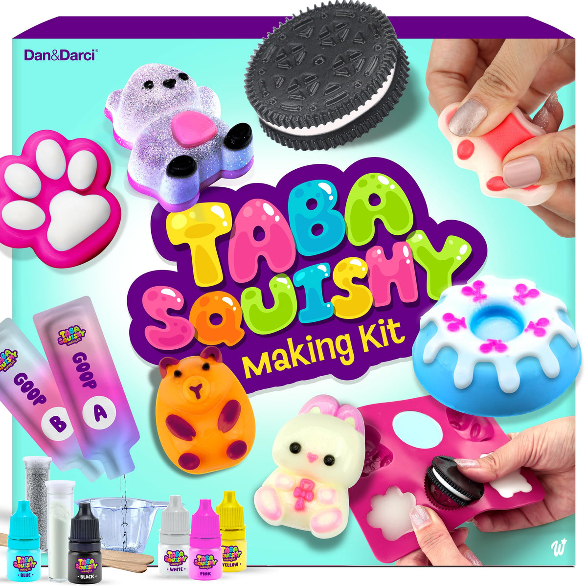 Taba Squishy Making Kit for Kids - Gifts for Girls - Kids Crafts - 6 7 8 9 10 11 12 Year Old Girl Birthday Gift - Squishies Craft Kits - Arts and Crafts for Kid for 8-12 - Toys for Girls Ages 5-7 🍁 All In One Marketplace Canada