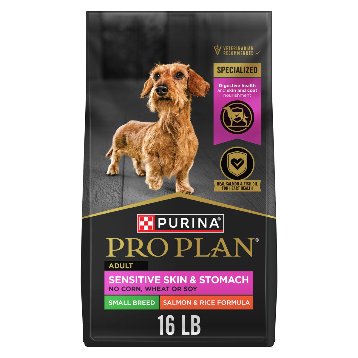Pro Plan Small Breed Dry Dog Food, Sensitive Skin & Stomach, Salmon & Rice 7.26 kg 🍁 All In One Marketplace Canada