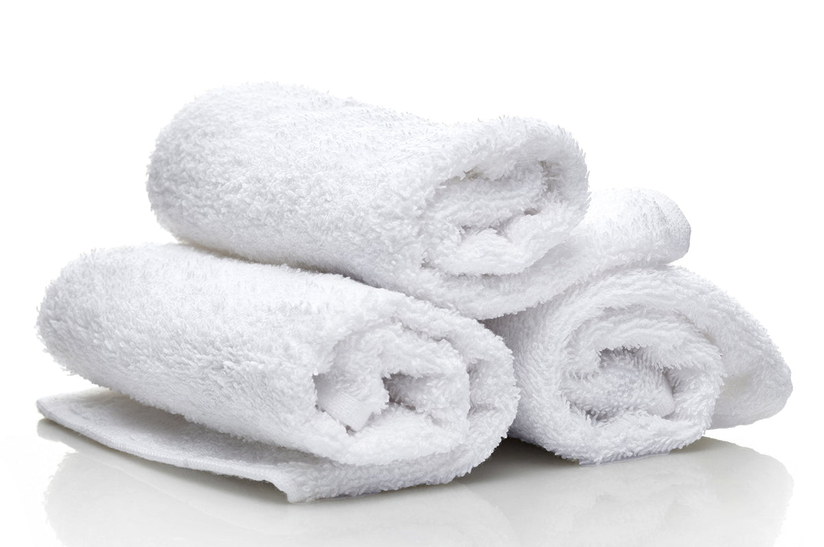 Utopia Towels - Cotton Washcloths Set - 100% Ring Spun Cotton, Premium Quality Flannel Face Cloths, Highly Absorbent and Soft Feel Fingertip Towels (24 Pack, White) 🍁 All In One Marketplace Canada