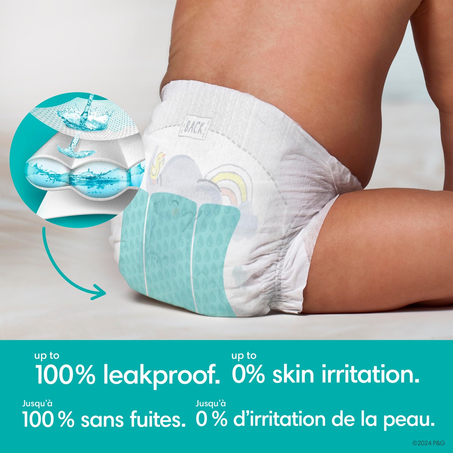 Pampers Swaddlers Diapers, Size 3, Absorbent, Keeps Baby Dry and Comfortable, Skin Safe Disposable Baby Diaper, 1 Pack (Count of 168) 🍁 All In One Marketplace Canada