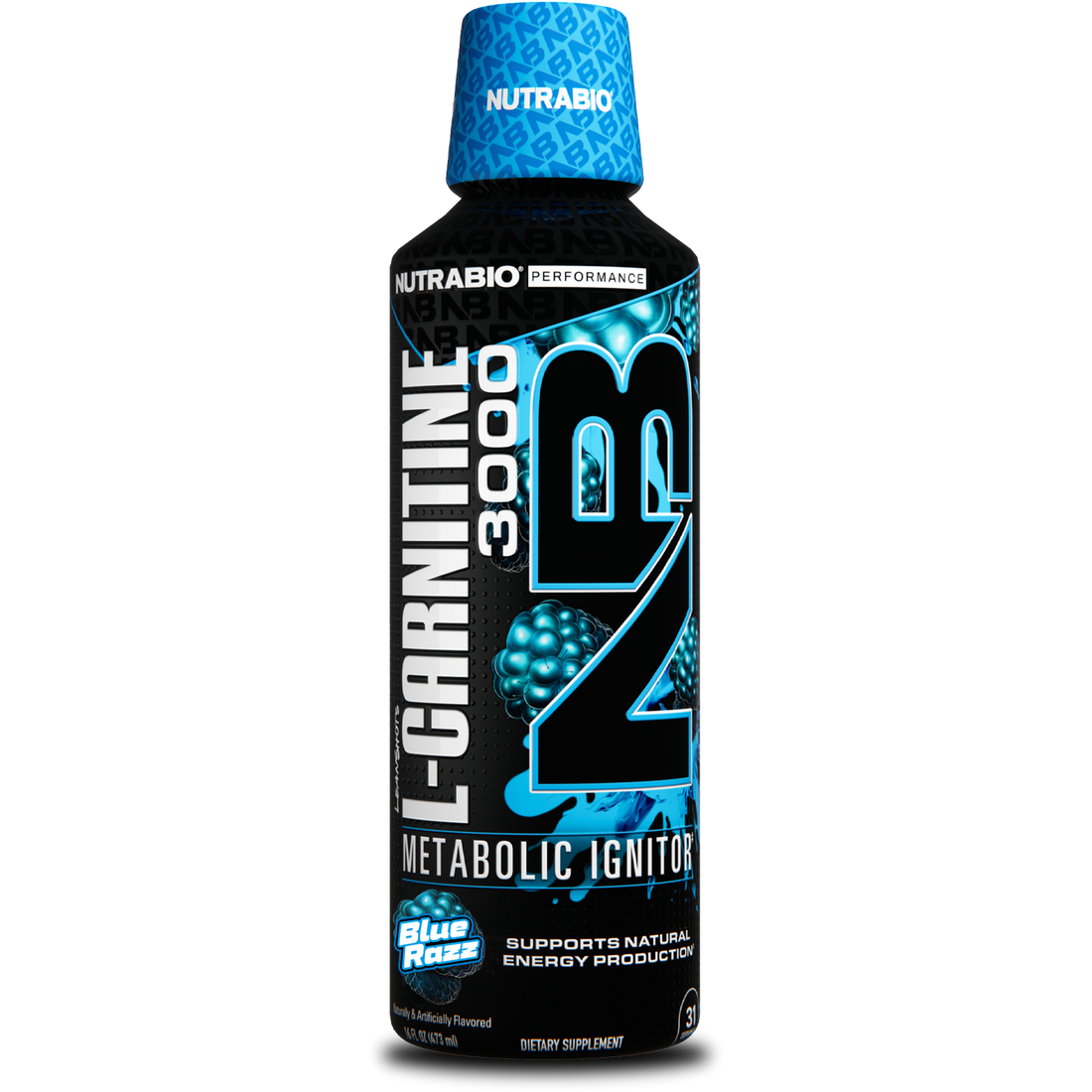 NutraBio Lean Shots - L-Carnitine Liquid Shots