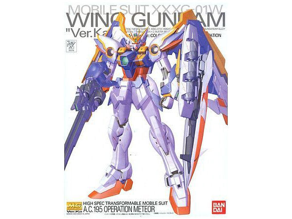 Gundam Wing: Endless Waltz MG Wing Gundam - Ver. Ka - 1/100