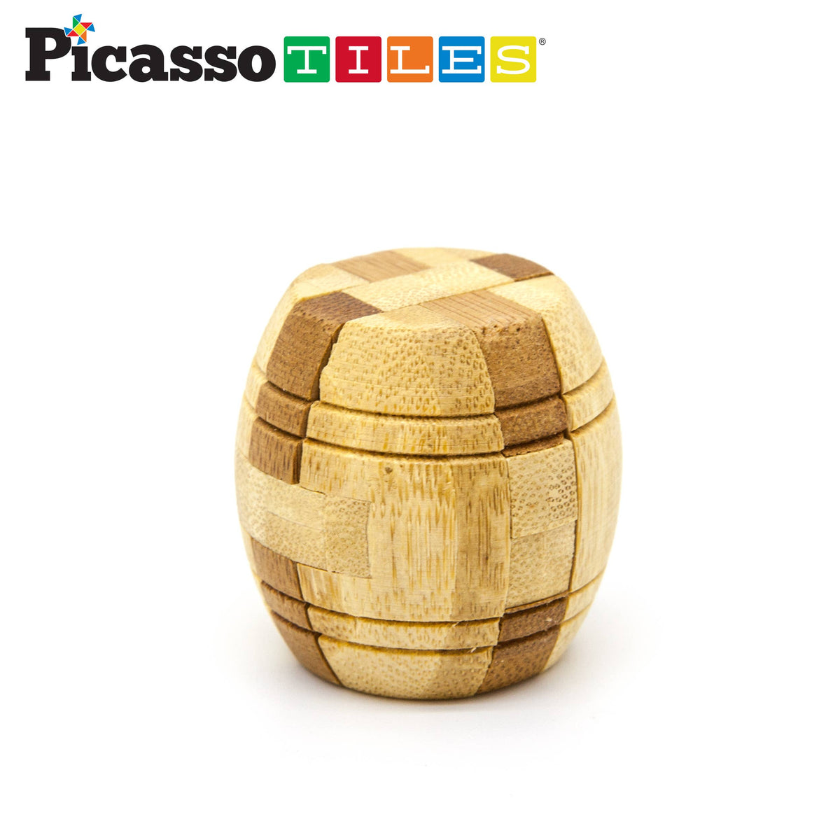 PicassoTiles - PicassoTiles 8PK Wooden Logic Puzzle - Ages 6+