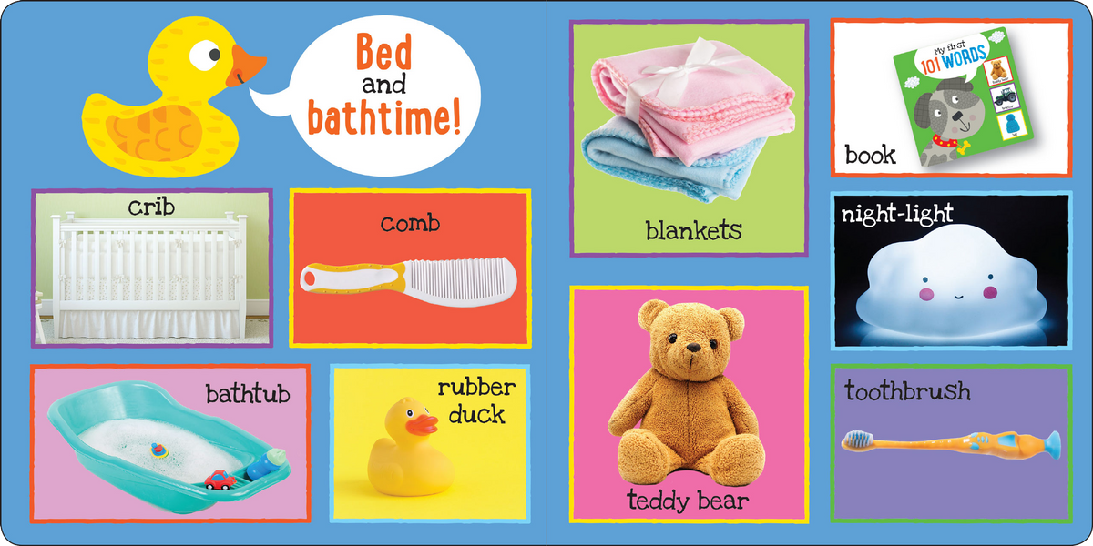 Peter Pauper Press - My First 101 WORDS Board Book - Ages 0+