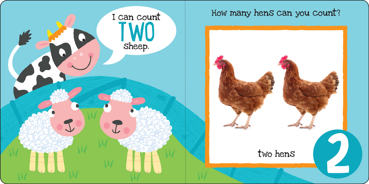 Peter Pauper Press - My First NUMBERS Board Book - Ages 0–24 Months