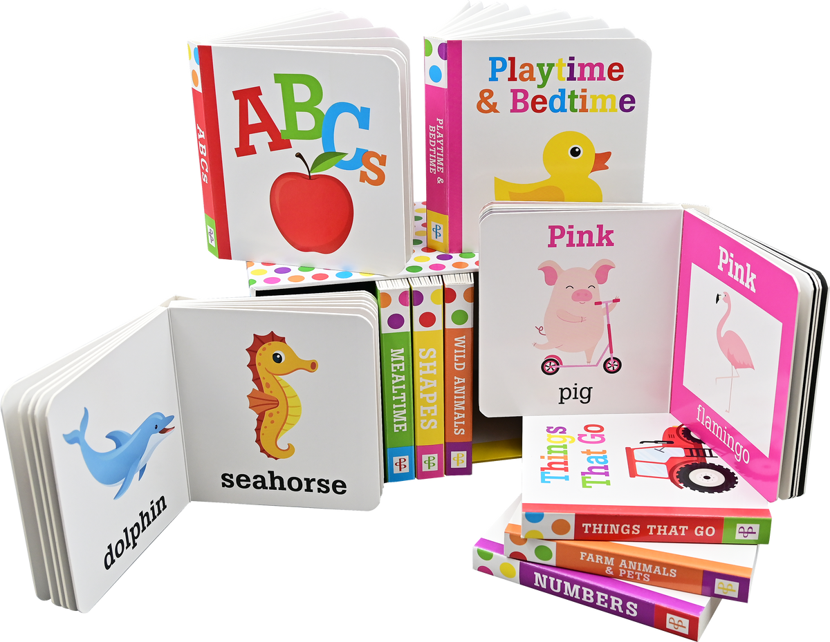 Peter Pauper Press - My Little Library (Set of 10 Board Books) - Ages 0–3