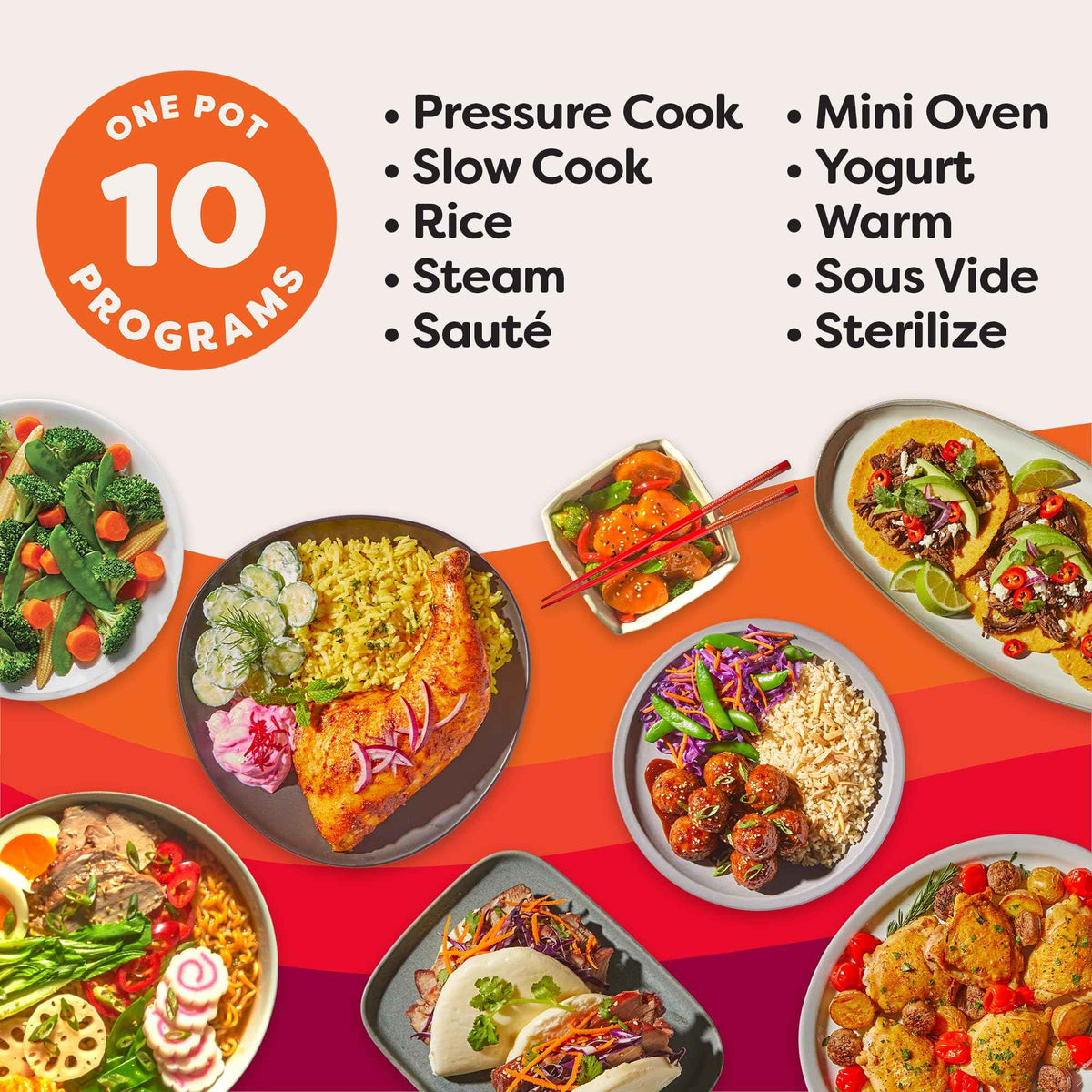 Instant Pot Pro (8 Quart) 10-in-1 Pressure Cooker, Slow Cooker, Rice/Grain Cooker, Steam, Sauté, Sous Vide, Yogurt Maker, Sterilizer and Warmer, Includes App