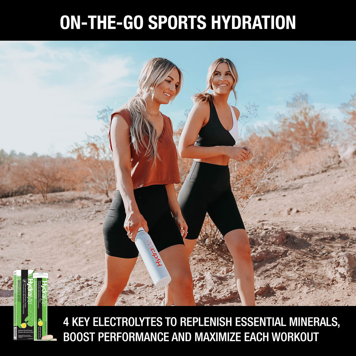 Hydralyte Electrolyte Tablets | Lemon Lime Flavored Electrolytes | Pre-Workout and Post-Workout Hydration Solution to Enhance Performance and Maximize Recovery | (2 Tablets per Serving, 40 Count) 🍁 All In One Marketplace Canada