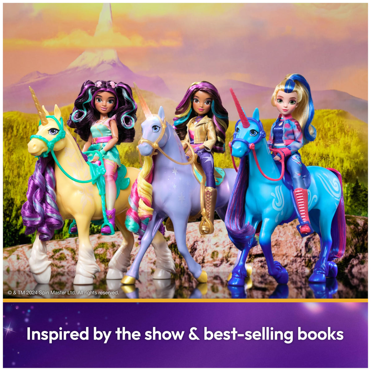 Unicorn Academy, Interactive Rainbow Light-up Wildstar with Lights, Sounds & Music, Easter Gifts Idea, Dolls & Unicorn Toys for Girls Ages 4 and up 🍁 All In One Marketplace Canada