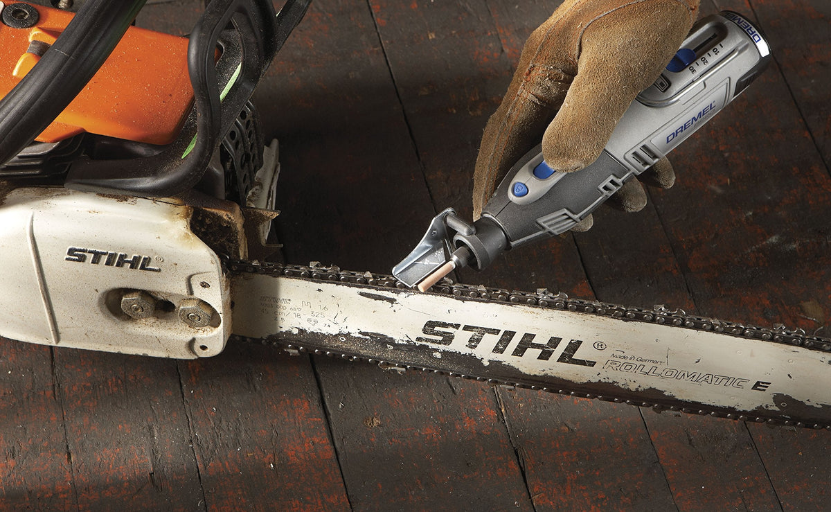 Dremel A679-02 Sharpening Attachment Kit for Sharpening Outdoor Gardening Tools, Chainsaws, and Home DIY Projects, Medium 🍁 All In One Marketplace Canada