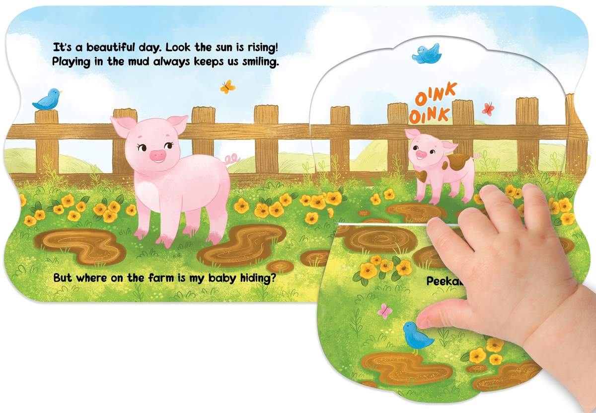 Little Hippo Books - Moo Moo, Peekaboo - Ages 0–6