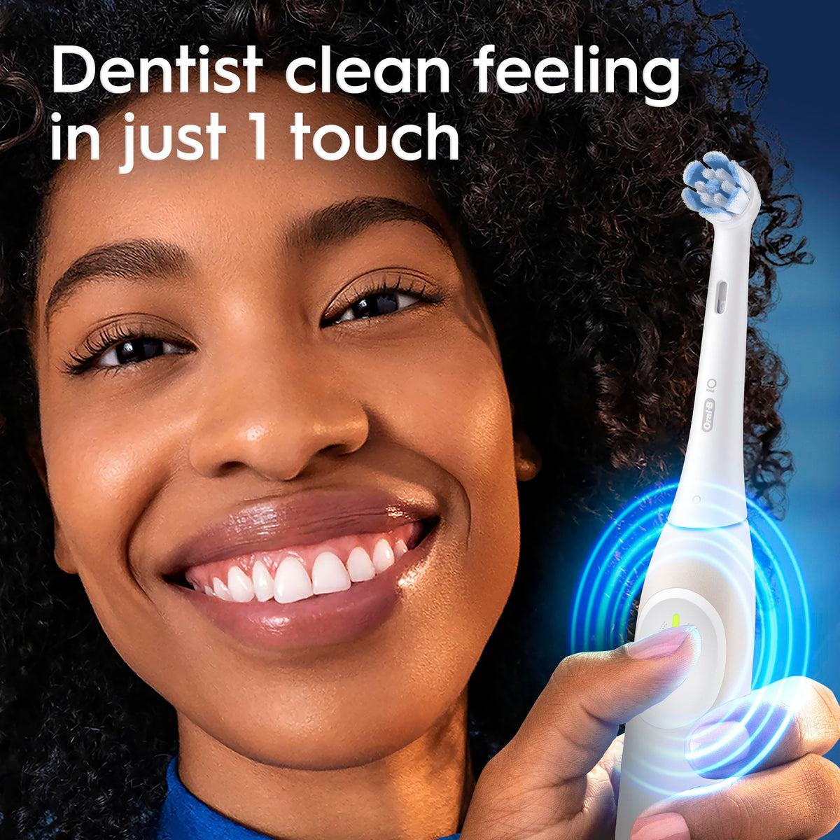 Oral-B iO2 Electric Toothbrush, for an Easy Switch to Electric, Peach, Rechargeable Electric Toothbrushes, iO Series 2 Starter Kit with 1 Power Toothbrush and 2 Brush Heads 🍁 All In One Marketplace Canada