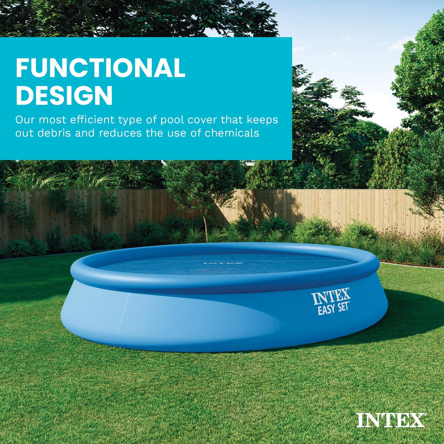 Intex 59954E Solar Cover for 15ft Diameter Easy Set and Frame Pools 🍁 All In One Marketplace Canada