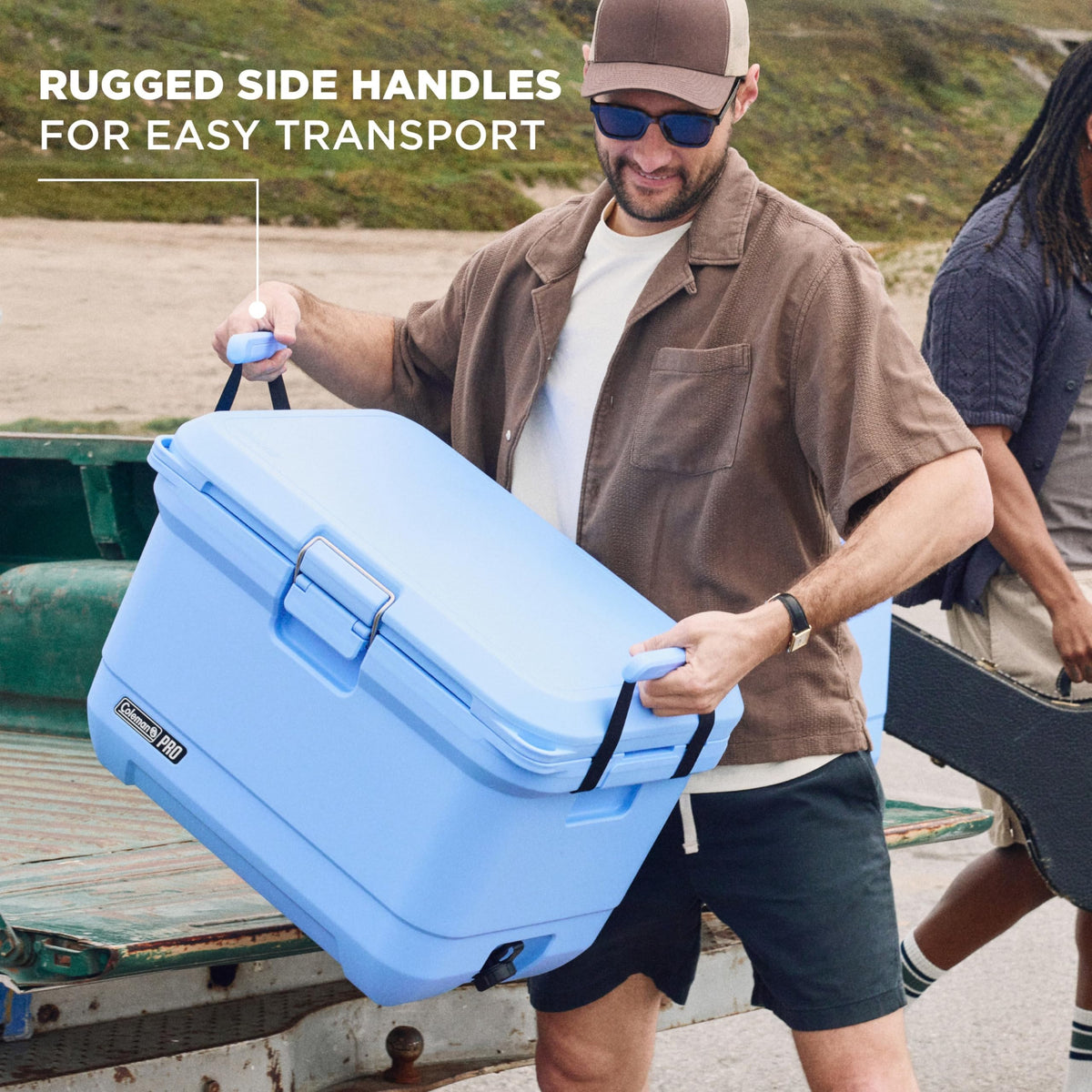 Coleman Pro 45-Quart Premium Hard Cooler, Heavy-Duty Ultra-Light Portable Cooler, Extra-Thick Insulation Keeps Ice up to 4 Days, 74-Can Capacity 🍁 All In One Marketplace Canada