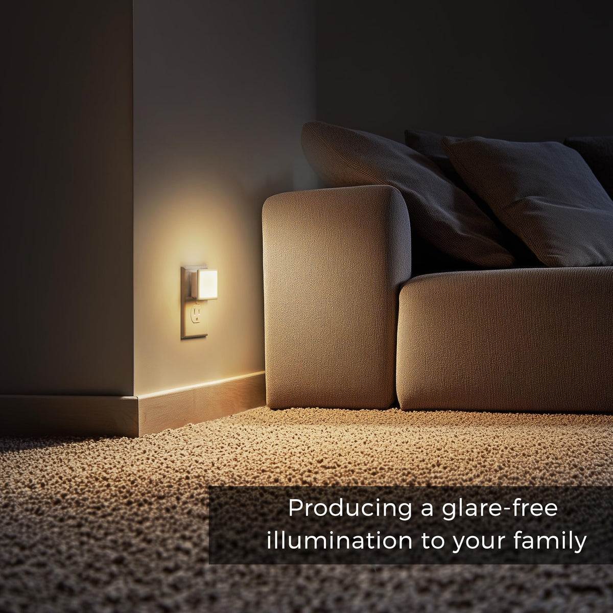 Night Lights Plug into Wall 2 Pack, L LOHAS LED Night Light with Dusk to Dawn Sensor, 3000K Soft White Nightlight, Non-Dim 🍁 All In One Marketplace Canada