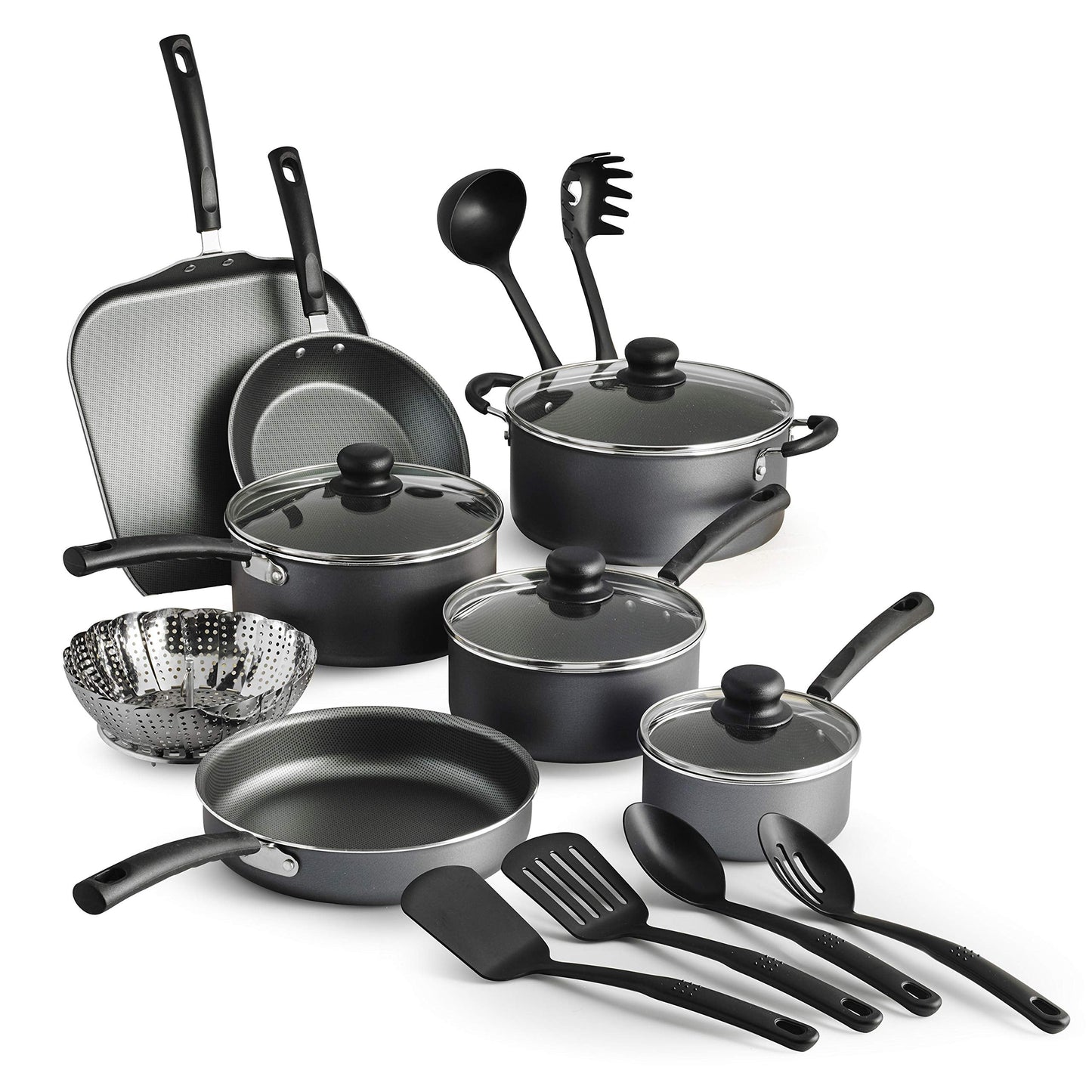 Tramontina PrimaWare 18-Piece Nonstick Cookware Set, Gray 🍁 All In One Marketplace Canada