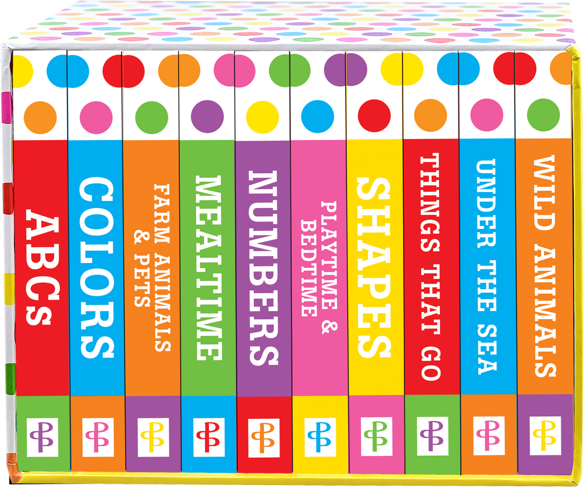 Peter Pauper Press - My Little Library (Set of 10 Board Books) - Ages 0–3