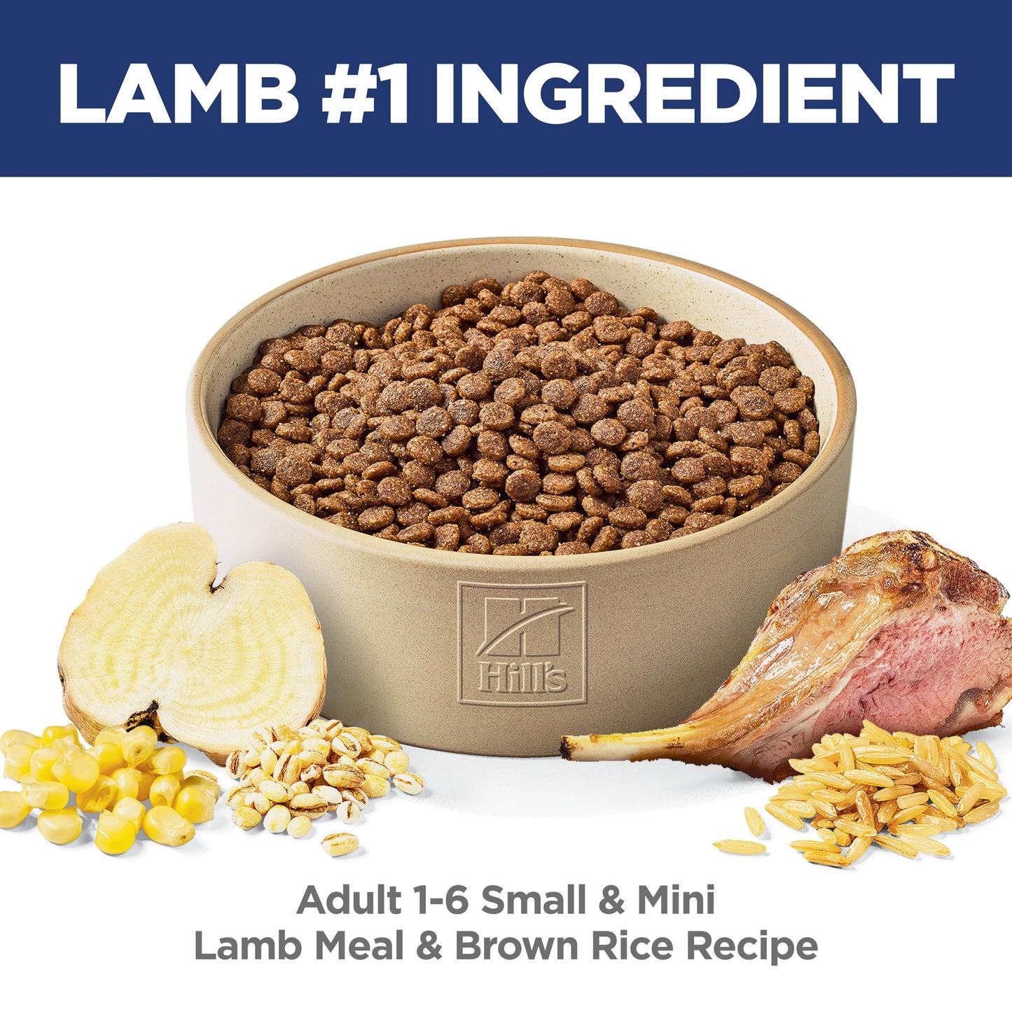 Hill's Science Diet Adult Small & Mini Lamb Meal & Brown Rice Recipe Dry Dog Food 2.04 kg Bag 🍁 All In One Marketplace Canada