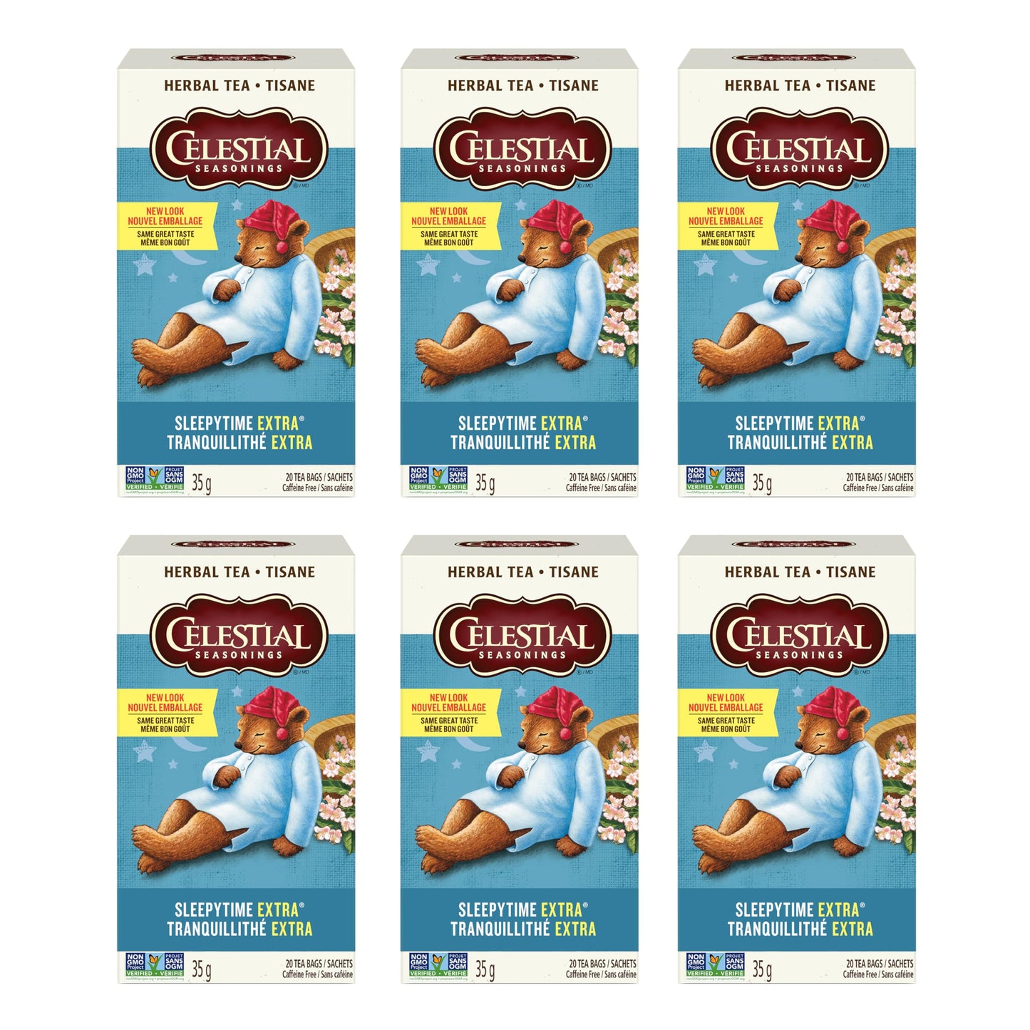 Celestial Seasonings Sleepytime Extra, 6-Count 🍁 All In One Marketplace Canada