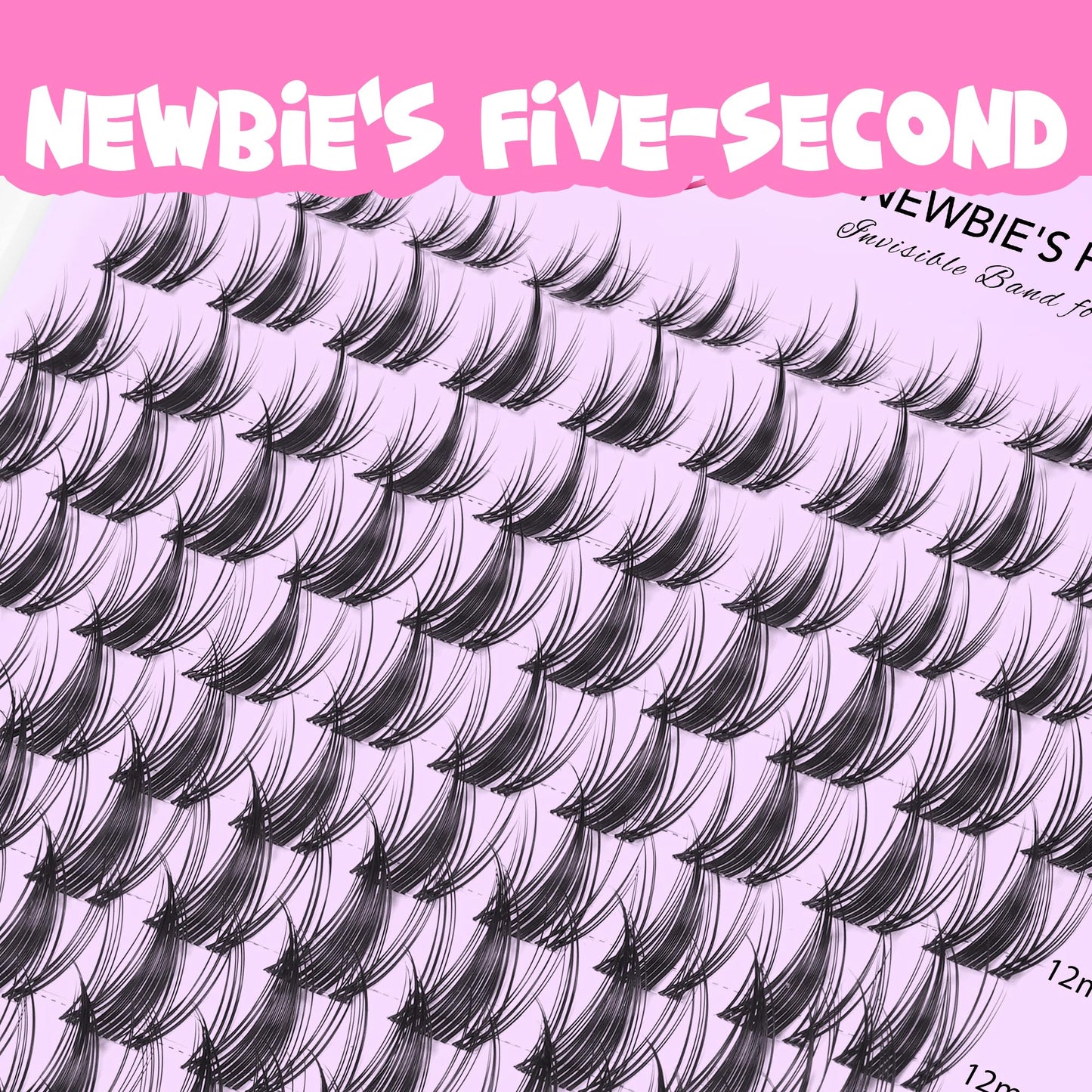 VEYESBEAUTY Lash Clusters Eyelashes Cluster Lashes Extensions Newbie's Five-Second Layered Eyelash Clusters False Eyelashes Wispy Mixed Length Fluffy(Manga, 8-16mm) 🍁 All In One Marketplace Canada