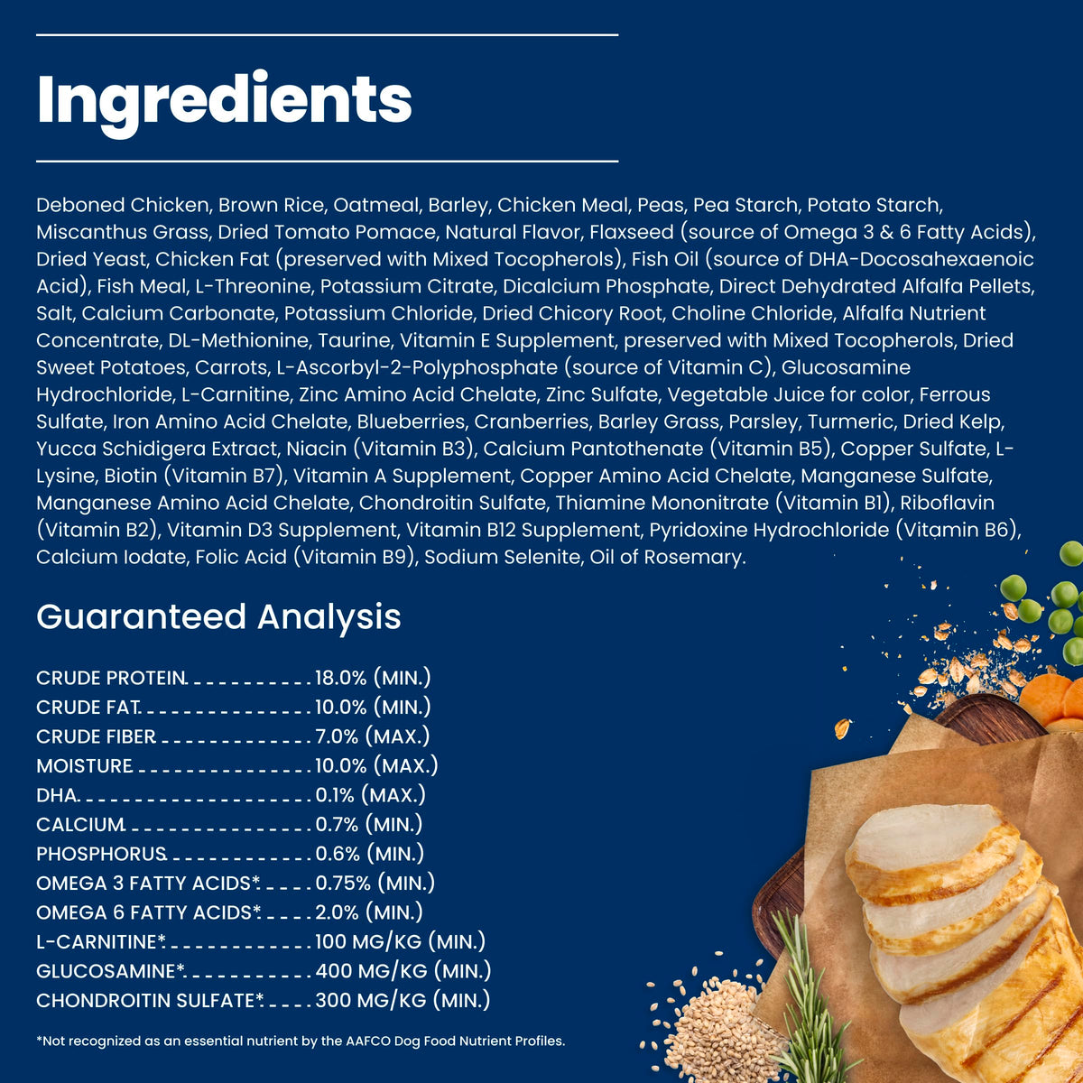 Blue Buffalo Life Protection Formula Chicken & Brown Rice Senior Dry Dog Food, Supports Immunity with Antioxidant-Rich LifeSource Bits, Promotes Healthy Muscle Development, Skin & Coat, 11.7kg/26lbs 🍁 All In One Marketplace Canada
