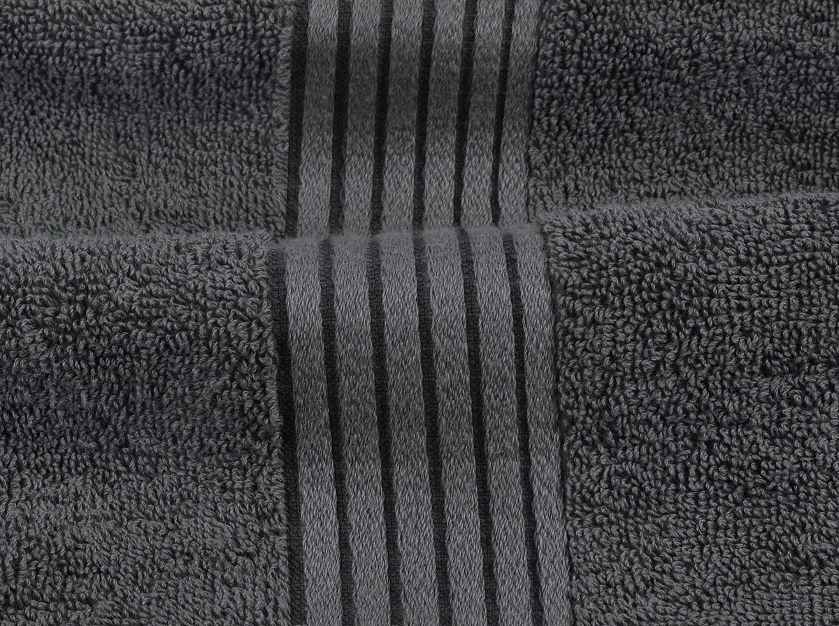 Utopia Towels 8 Piece Premium Towel Set, 2 Bath, 2 Hand, and 4 Washcloths,100% Ring Spun Cotton, Super Soft and Highly Absorbent, Grey 🍁 All In One Marketplace Canada