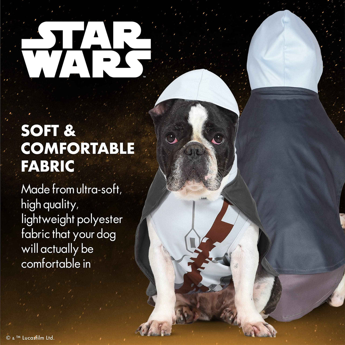 Star Wars for Pets The Mandalorian Dog Costume, Medium
