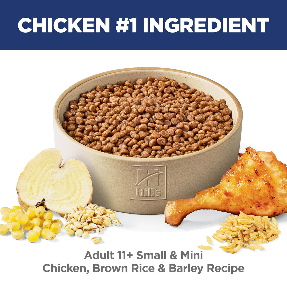 Hill's Science Diet Senior 11+ Small & Mini Chicken Meal, Barley & Brown Rice Recipe Dry Dog Food 7.03 kg Bag 🍁 All In One Marketplace Canada