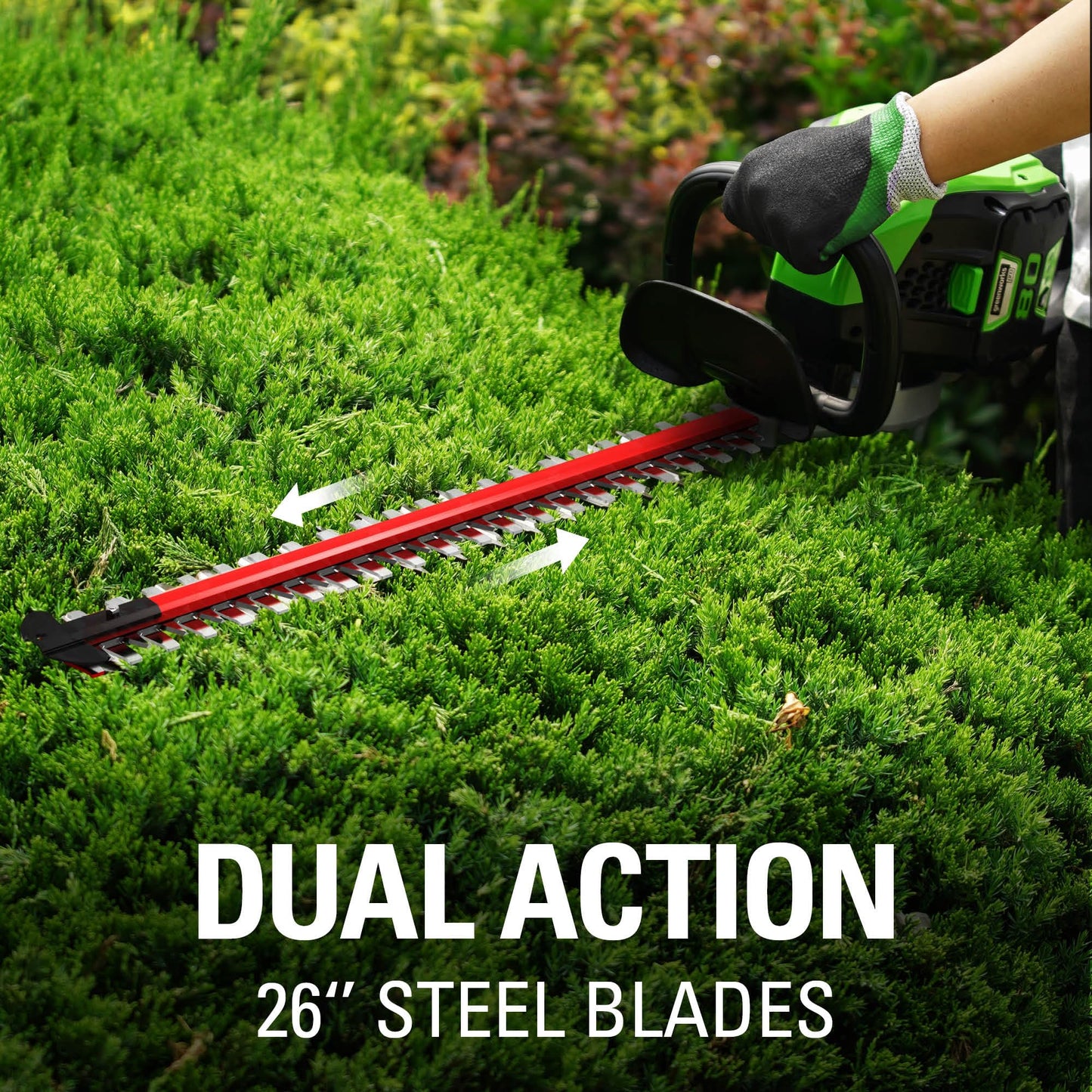 GreenWorks Pro 80V 26-Inch Cordless Hedge Trimmer, Battery Not Included, GHT80320 🍁 All In One Marketplace Canada