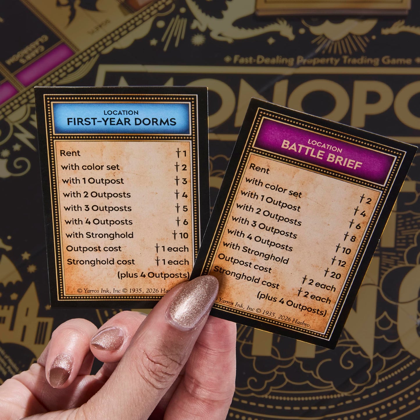 Monopoly Fourth Wing Edition Board Game for Adults | Officially Licensed Game Inspired by the Empyrean Series, Book 1 | 2-6 Players | Ages 17+ 🍁 All In One Marketplace Canada