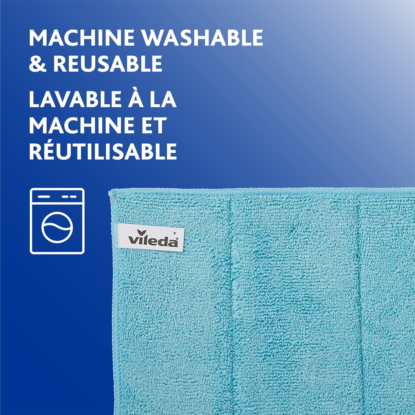 Vileda Bathroom Cleansing Supplies Set | Includes 1 Magic Mop with 1 Extra Refill and 1 Microfibre Bathroom Cleaning Cloth 🍁 All In One Marketplace Canada