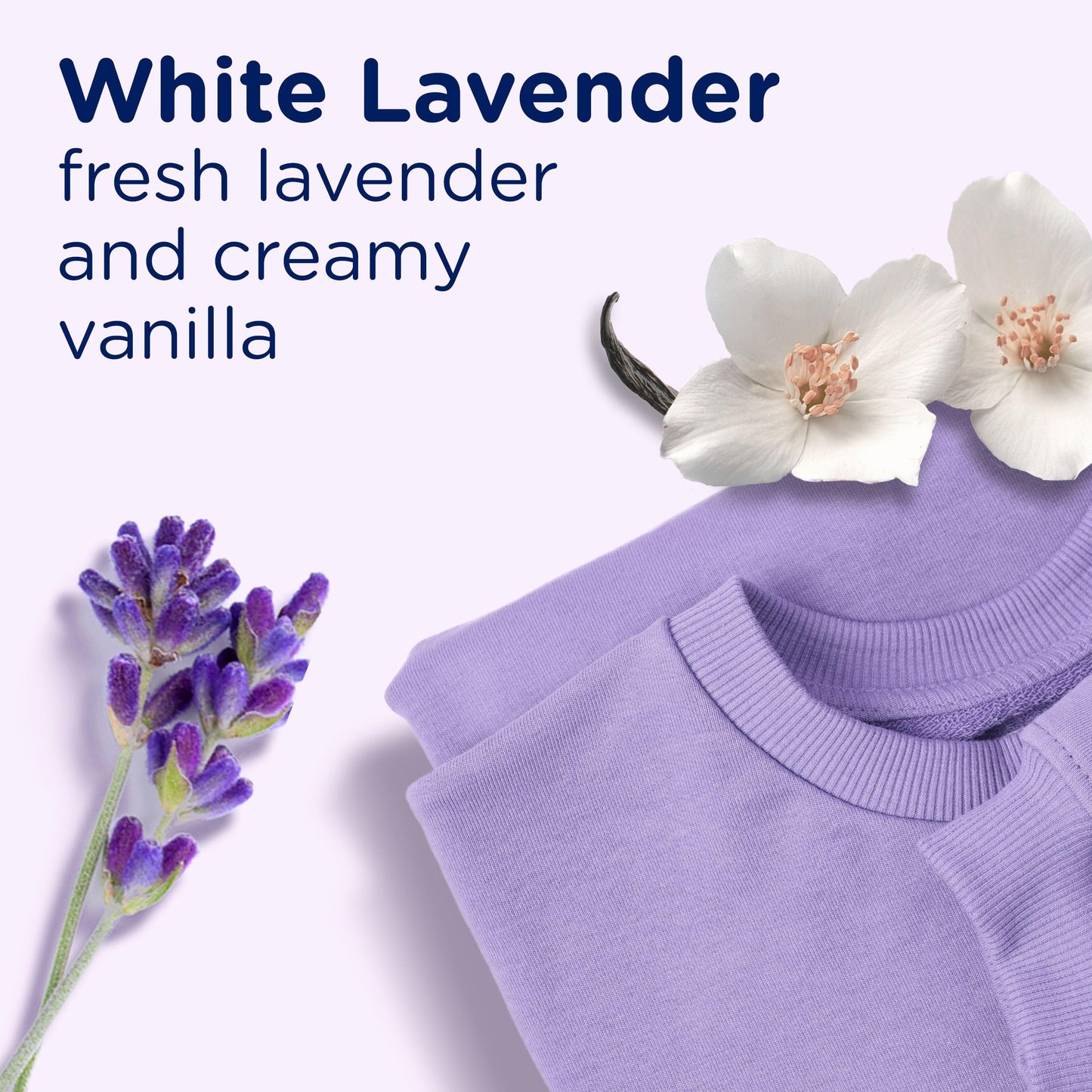 Downy Light Laundry Scent Booster Beads, White Lavender Scent, 853g, In-wash fabric beads designed to be gentle with a light boost of scent, No Heavy Perfumes 🍁 All In One Marketplace Canada