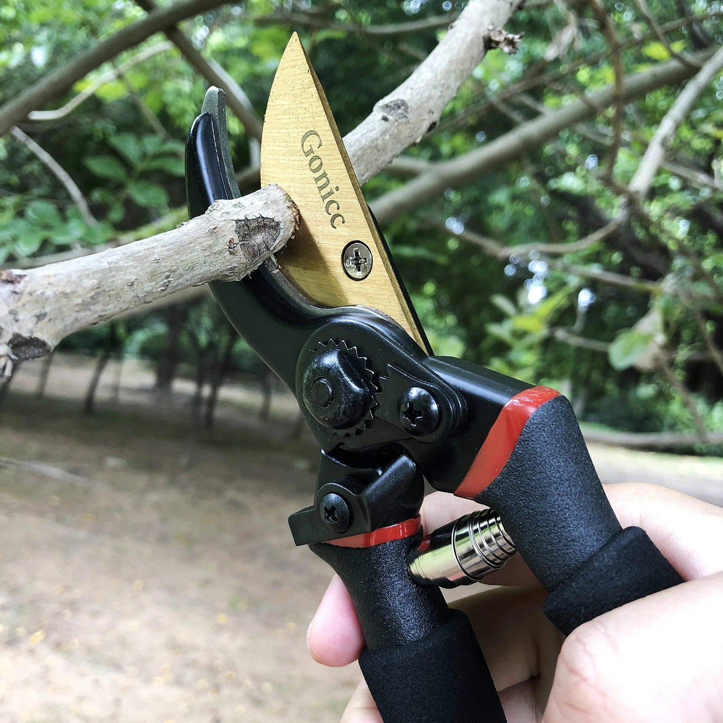 gonicc 8" Professional Premium Titanium Bypass Pruning Shears (GPPS-1003), Hand Pruners, Garden Clippers. 🍁 All In One Marketplace Canada