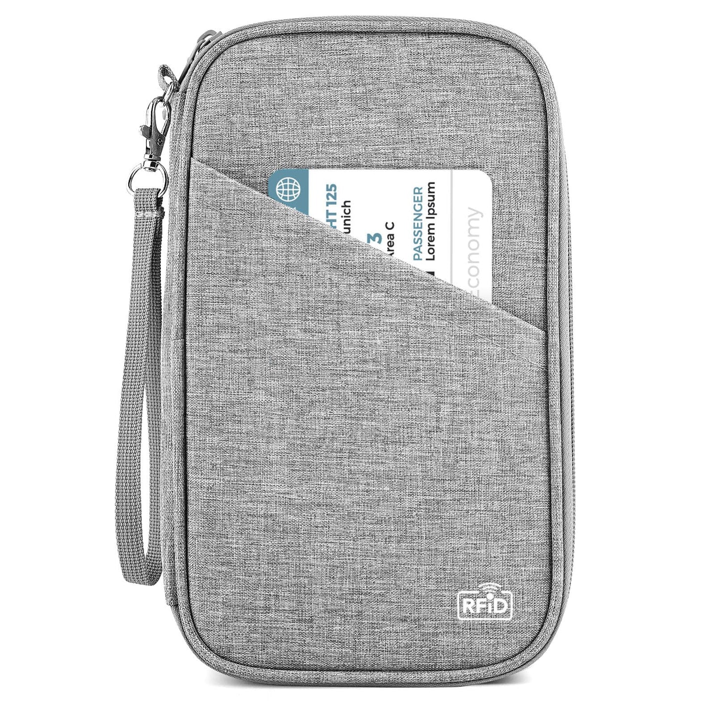 Passport Holder Family, Women RFID Blocking Passport Wallet, Travel Document Organizer for Wallets, Waterproof Passport Holders Bag for Men Traveling, Credit Cards Case 🍁 All In One Marketplace Canada