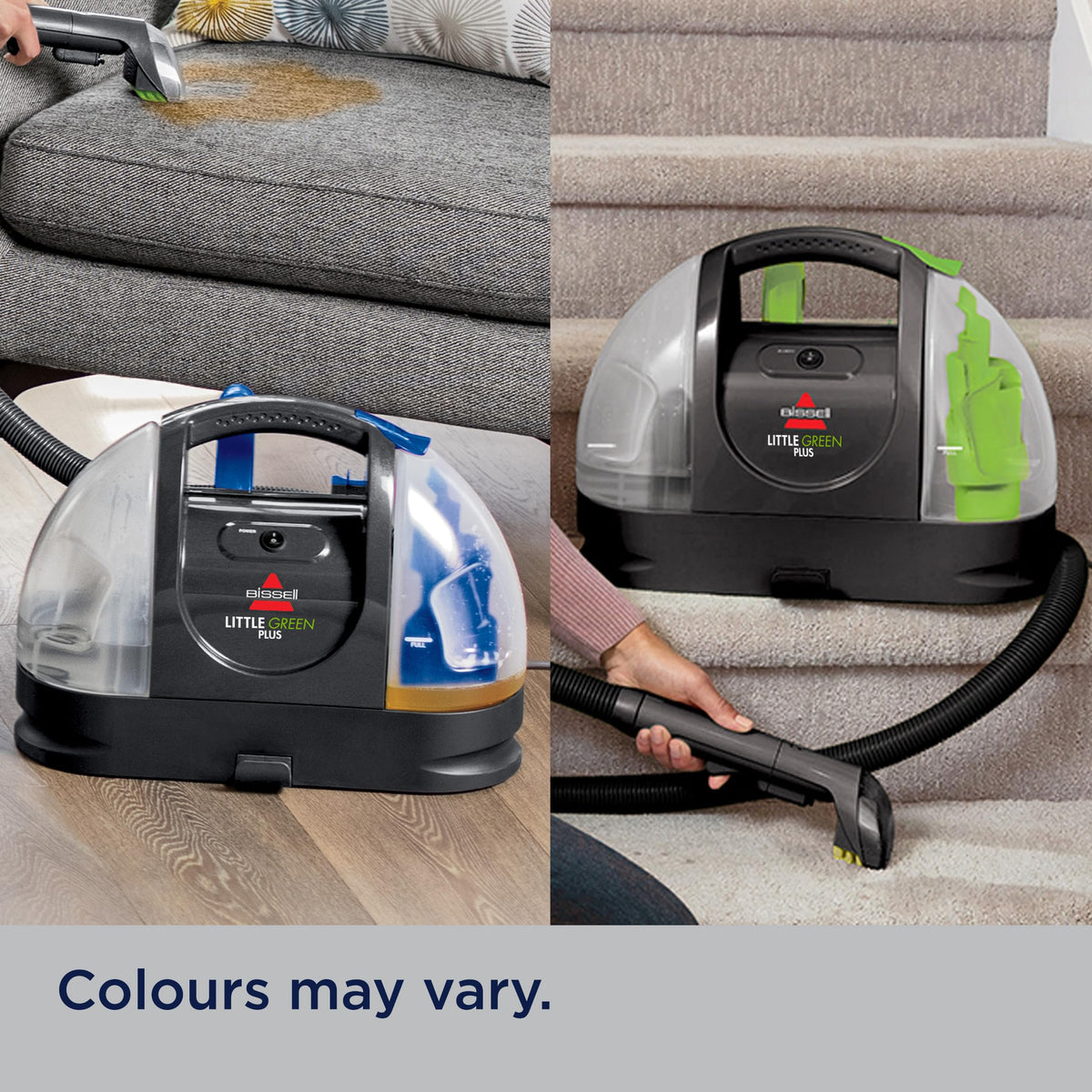 BISSELL - Portable Carpet Cleaner - Little Green Carpet & Upholstery Machine - 48oz Capacity with Stain Brush and self-Cleaning Hydro-Rinse Tool for Home and Automotive use 🍁 All In One Marketplace Canada