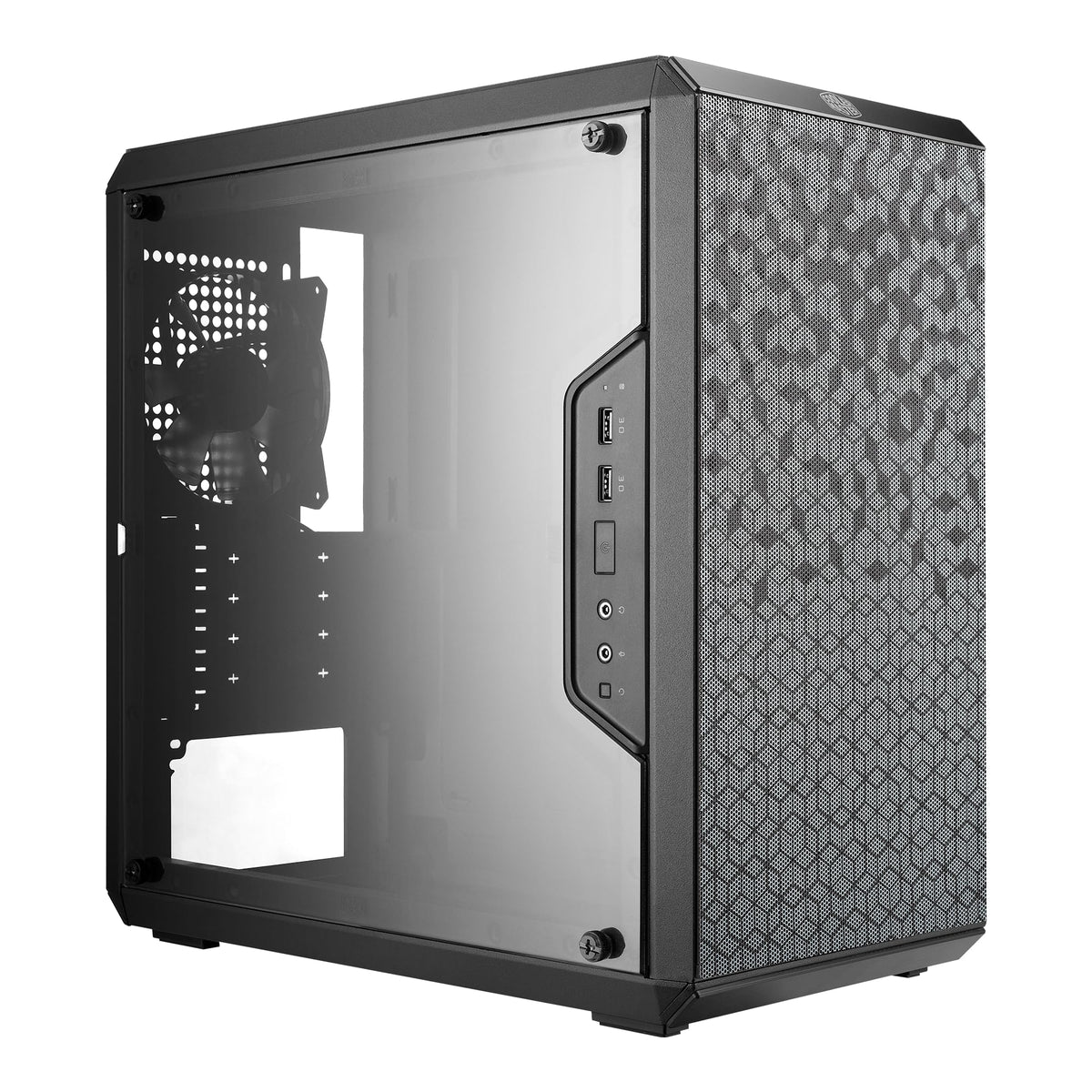 Cooler Master MasterBox Q300L Micro-ATX Tower with Magnetic Design Dust Filter, Transparent Acrylic Side Panel, Adjustable I/O & Fully Ventilated Airflow, Black (MCB-Q300L-KANN-S00) 🍁 All In One Marketplace Canada
