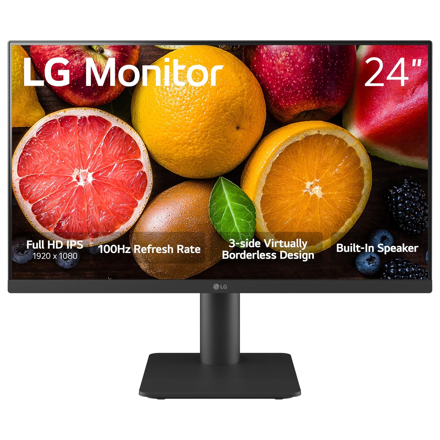 LG 24MS550 23.8-inch FHD (1920 x 1080) IPS Display | 100 Hz 5ms | Height Adjustable Stand | Eyecomfort, Dynamic Action Sync, Crosshair, Built-in Speakers, Black 🍁 All In One Marketplace Canada