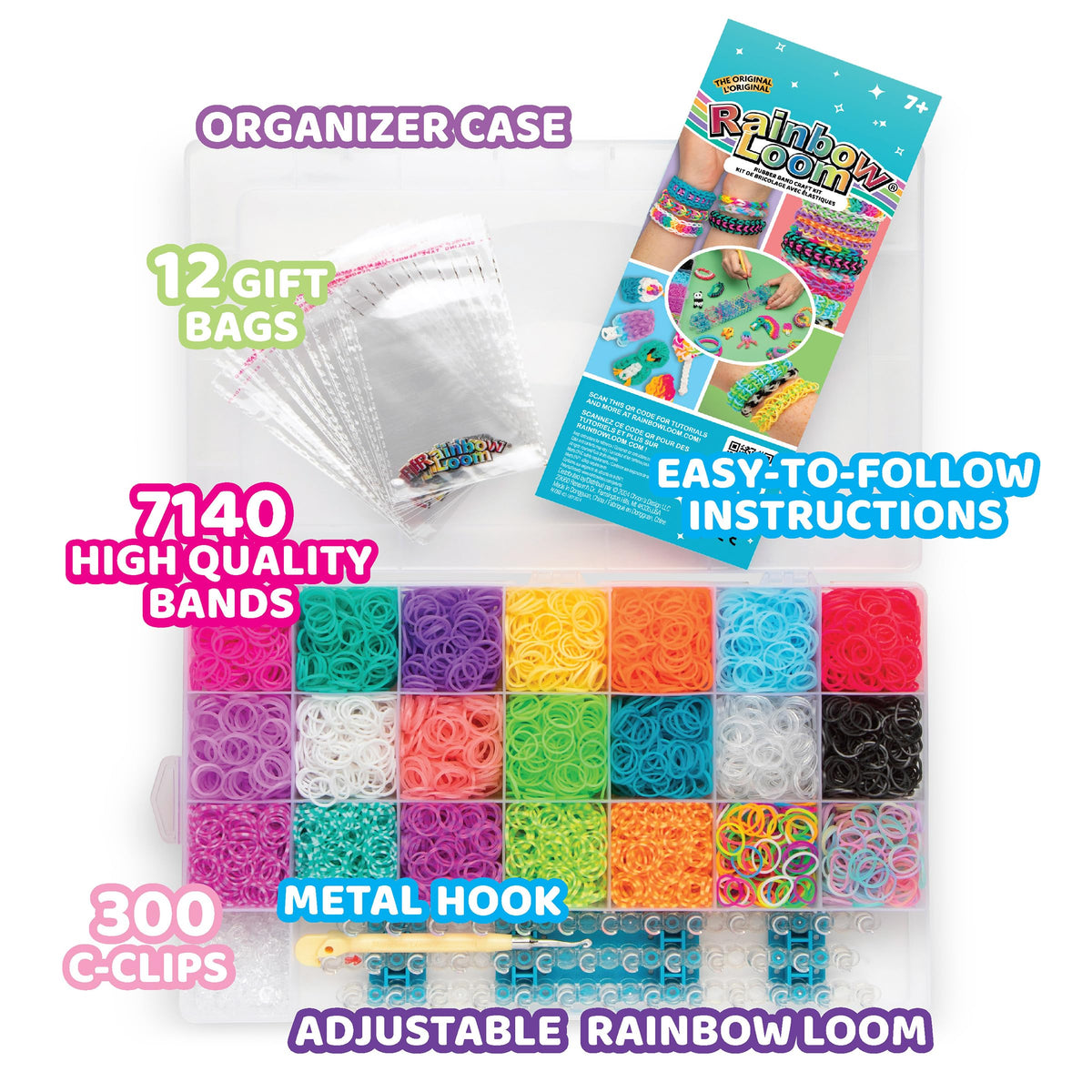Rainbow Loom Mega Combo Set 🍁 All In One Marketplace Canada