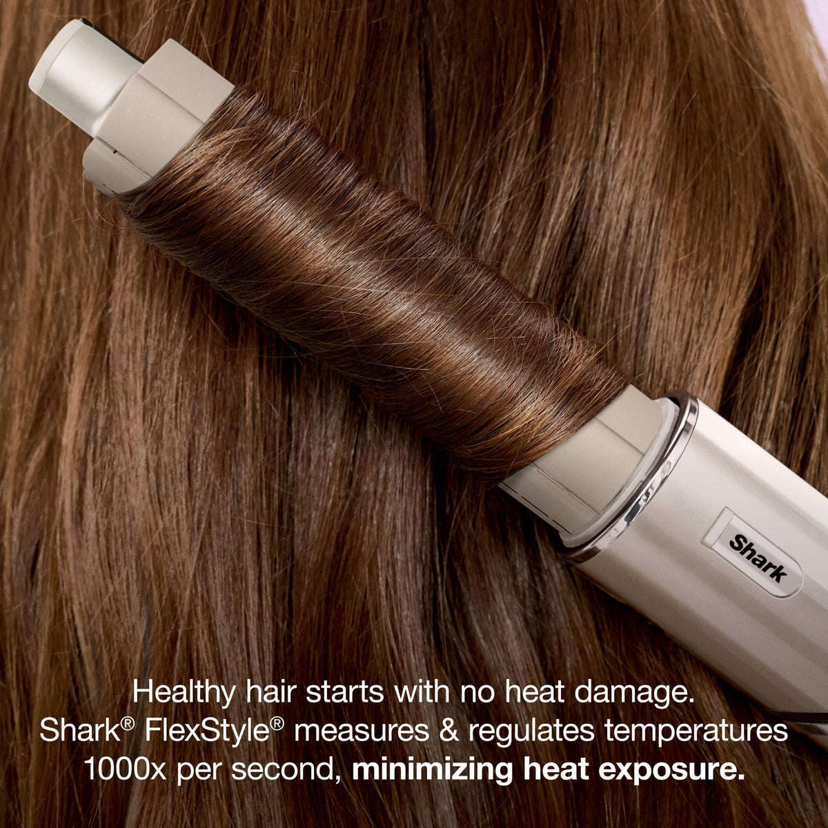 Shark HD430C FlexStyle Air Styling & Drying System, Powerful Hair Blow Dryer & Multi-Styler with Auto-Wrap Curlers, Paddle Brush, Oval Brush, Concentrator Attachment, Stone 🍁 All In One Marketplace Canada