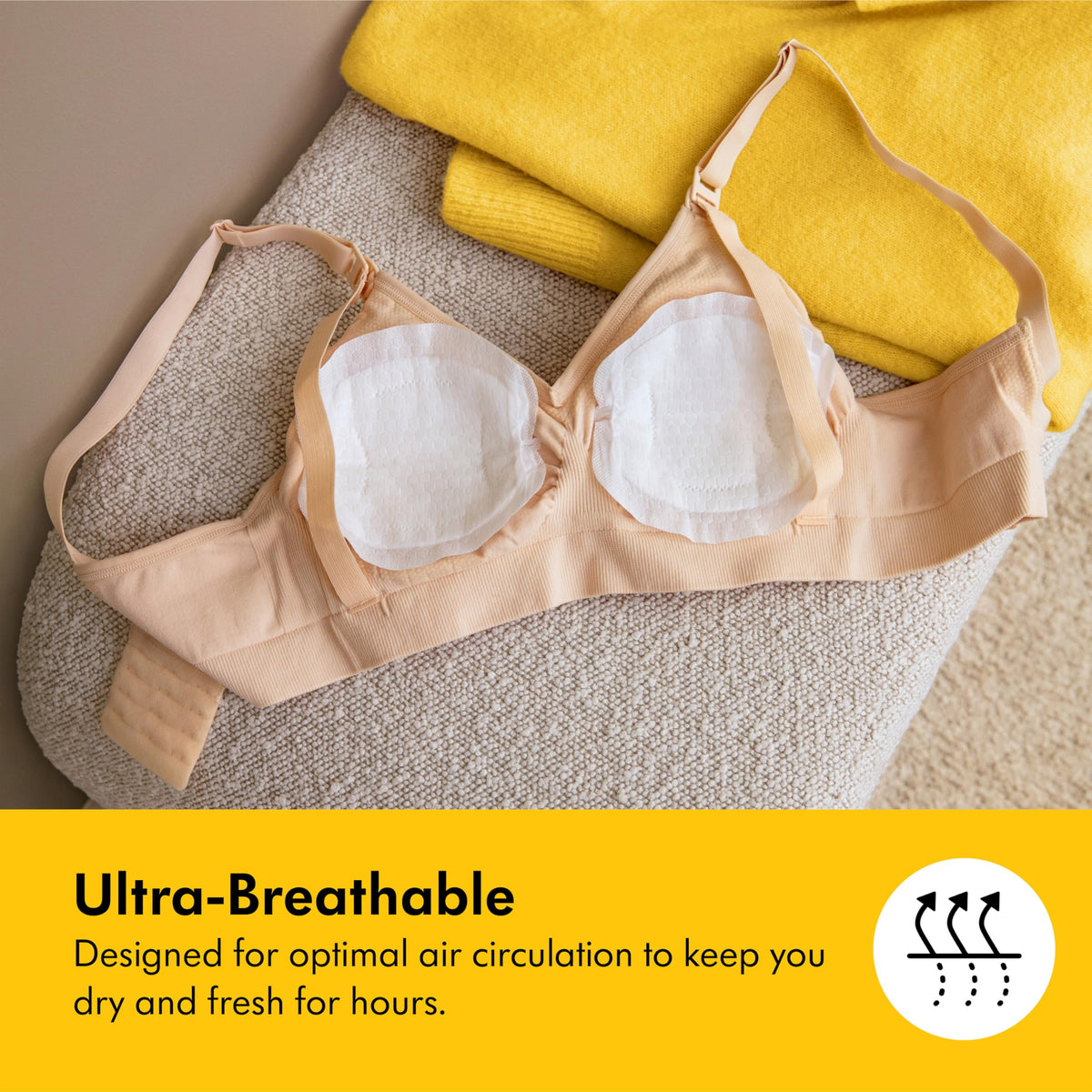Medela Ultra-Breathable Nursing Pads, Highly Absorbent, Super Soft, Discreet Design for Comfortable Wear, Pack of 200 🍁 All In One Marketplace Canada