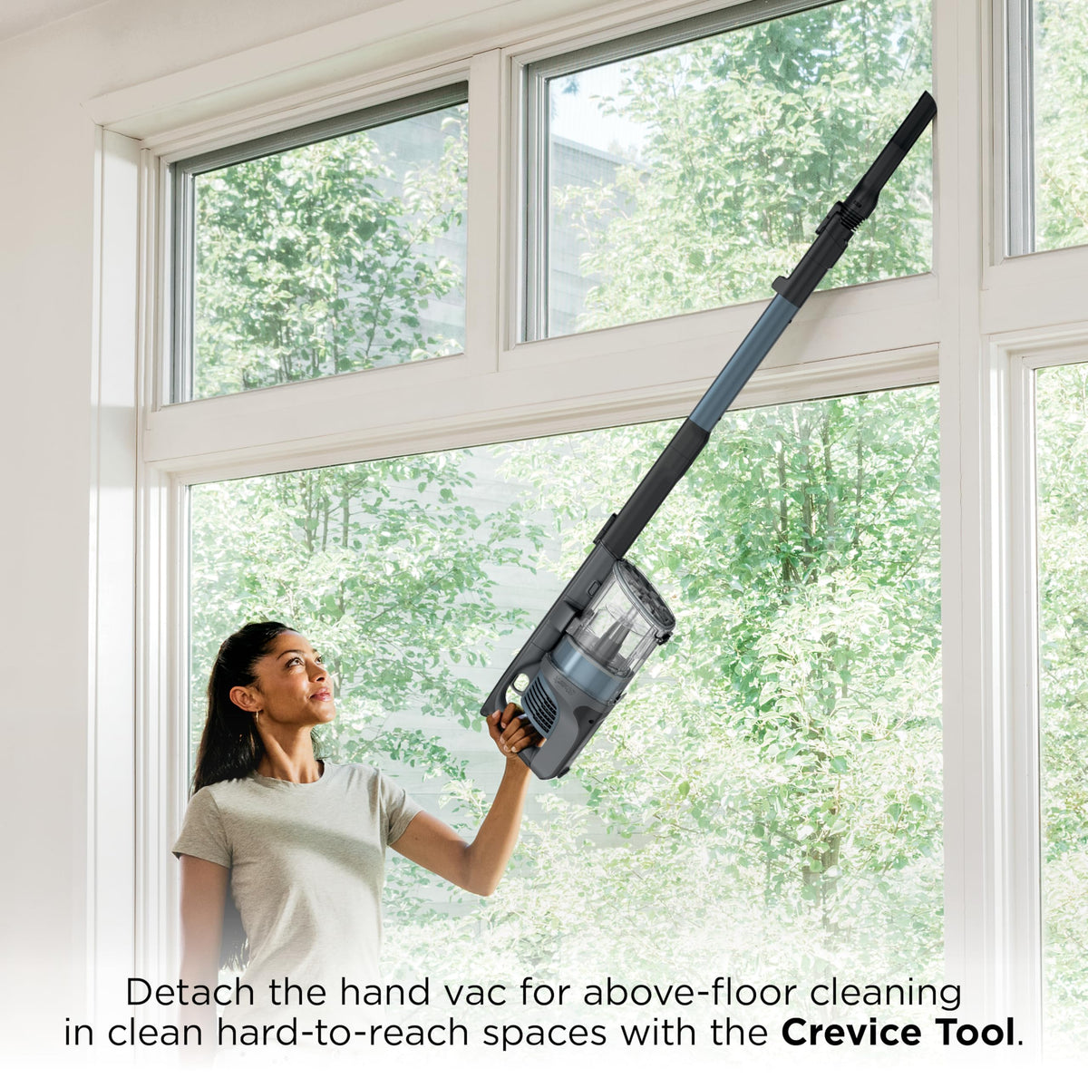 Shark Pet Cordless Stick Vacuum with Large Dust Cup, LED Headlights, Removable Handheld Vac, Lightweight, Crevice Tool, Carpet & Hard Floors, 40min Runtime, Ice Blue, IX141AMZ 🍁 All In One Marketplace Canada