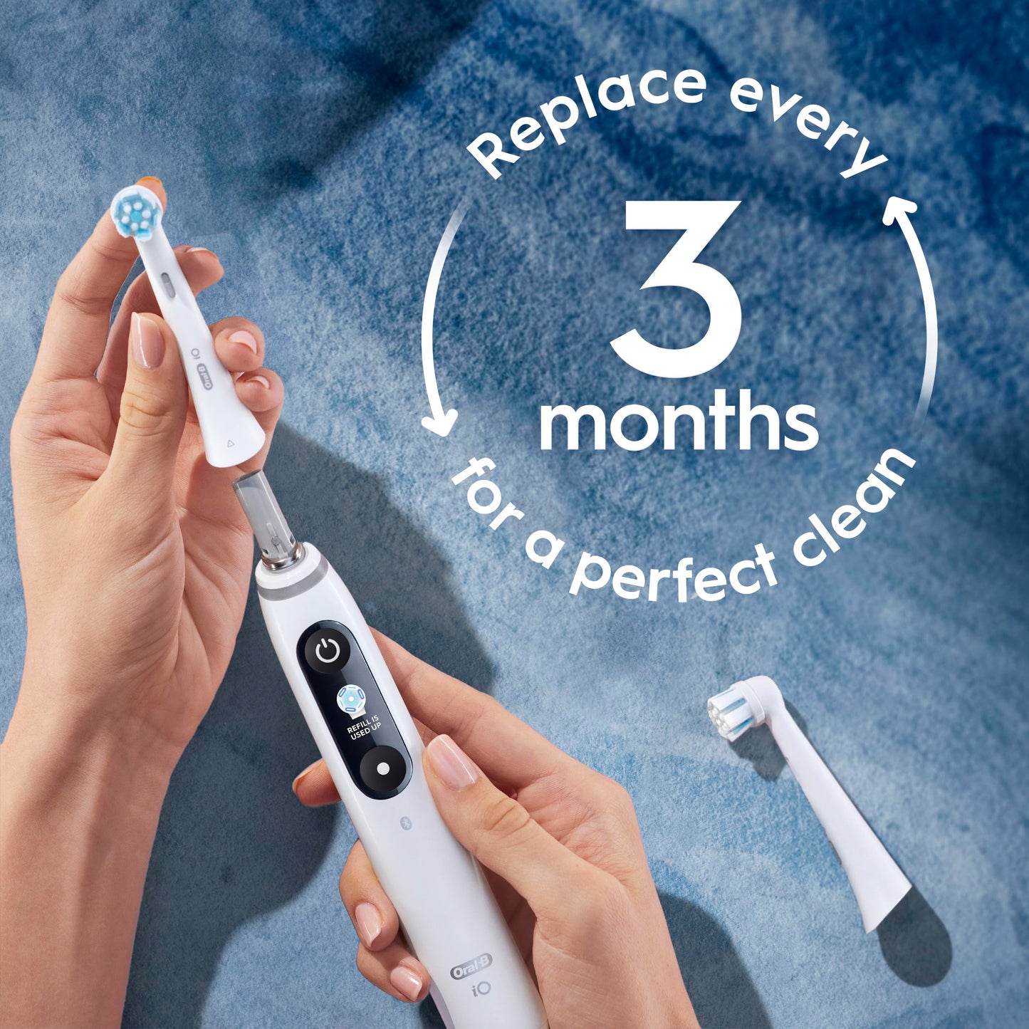 Oral-B iO Gentle Care Replacement Heads, Electric Toothbrush Brush Heads, White, 2 Count 🍁 All In One Marketplace Canada