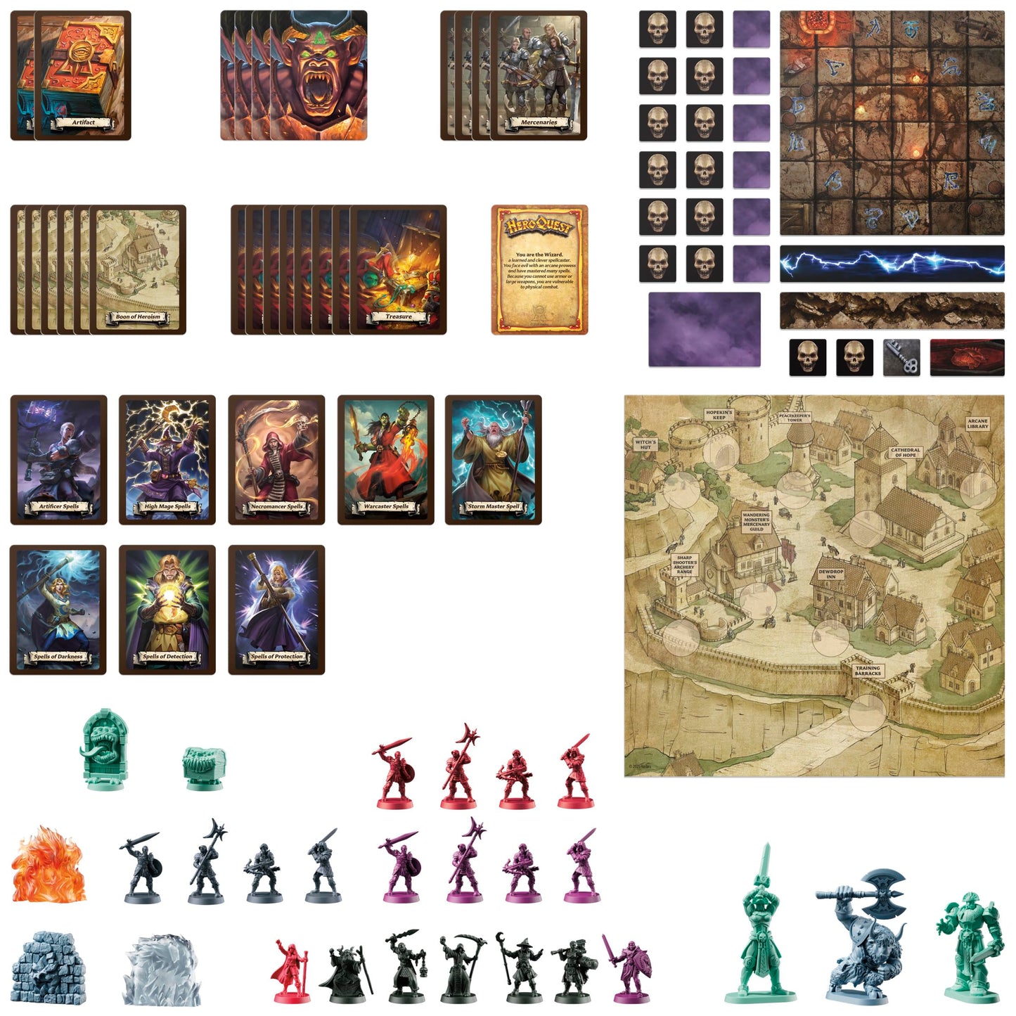 Avalon Hill HeroQuest Wizards of Morcar Quest Pack – Ages 14+ – 2 to 5 Players – Roleplaying Games 🍁 All In One Marketplace Canada