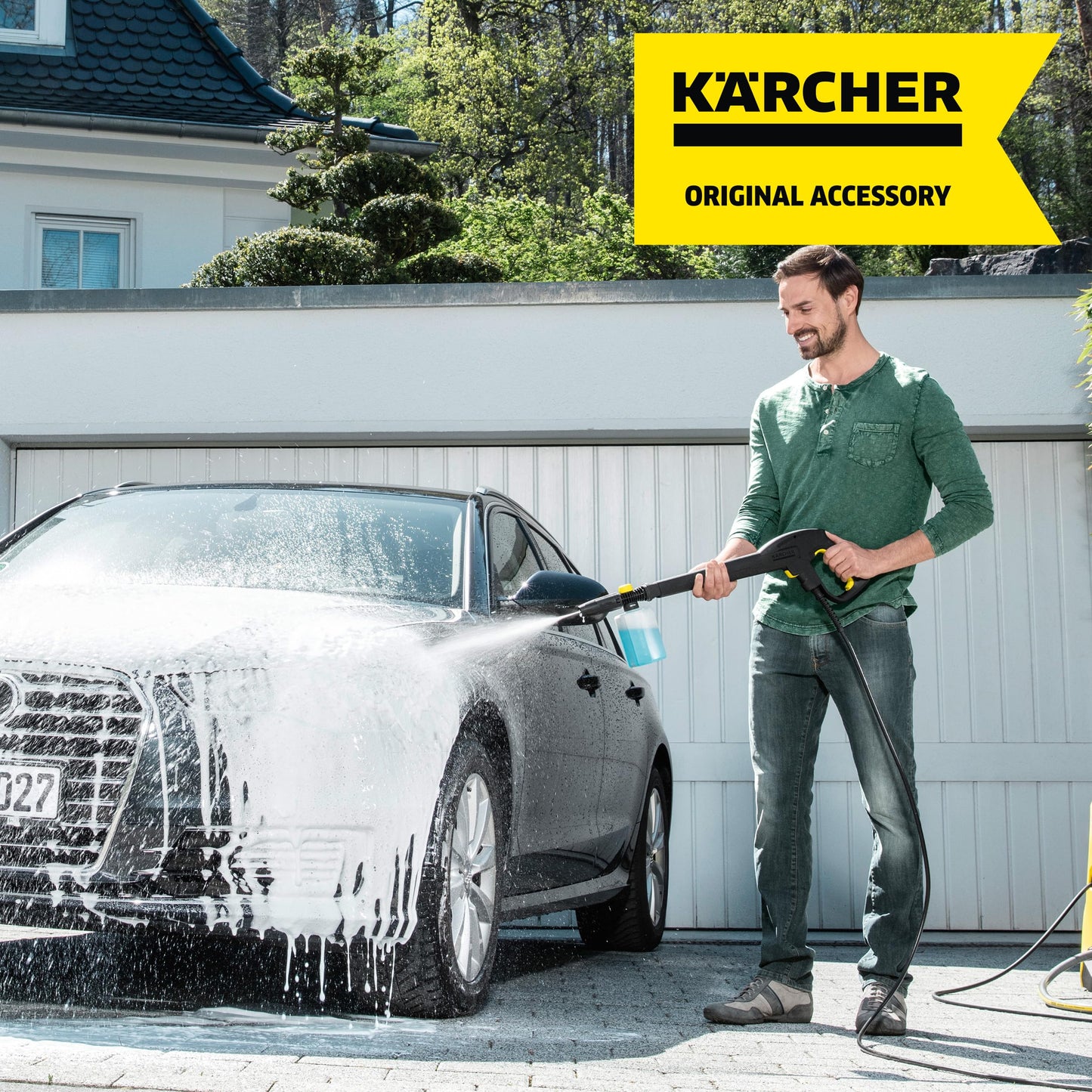 Kärcher FJ6 Foam Cannon for Karcher Electric Pressure Washers K1-K5 - Great for Cleaning Vehicles, Cars, Motorcycles, Bikes and More 🍁 All In One Marketplace Canada