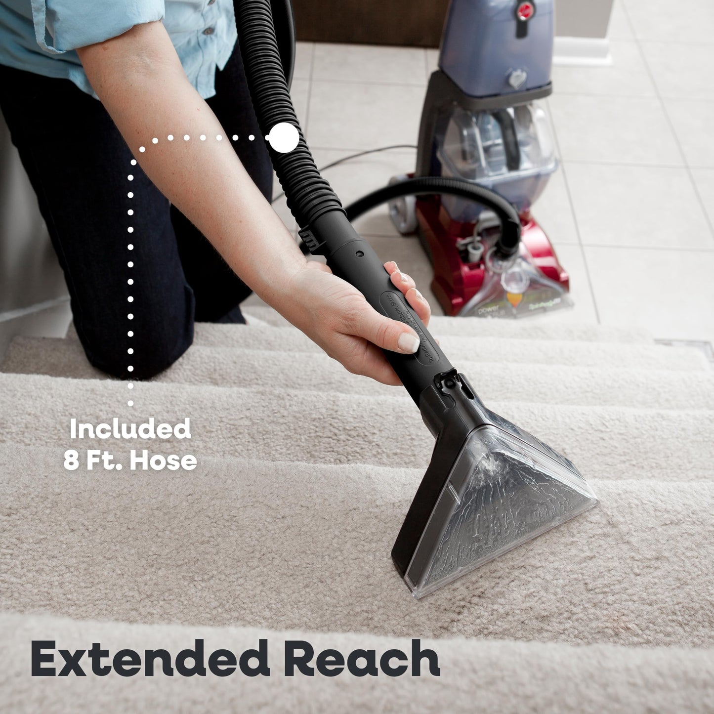 Hoover PowerScrub Deluxe Carpet Cleaner, Deep Cleaning Carpet & Upholstery Shampooer with Multi‑Purpose Tools, FH50150NC 🍁 All In One Marketplace Canada