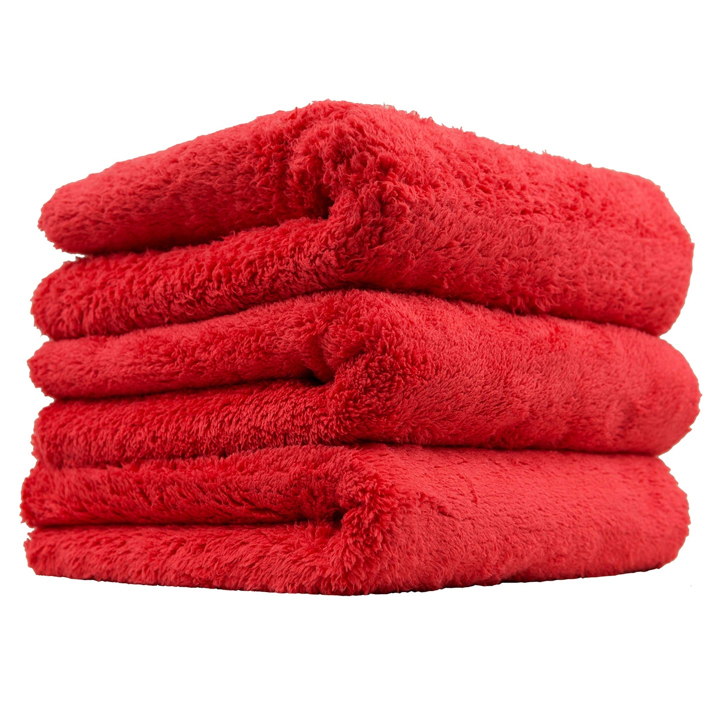 Chemical Guys Happy Ending Ultra Plush Edgeless Microfiber Towel, Red, 16" x 16" (Pack of 3) 🍁 All In One Marketplace Canada